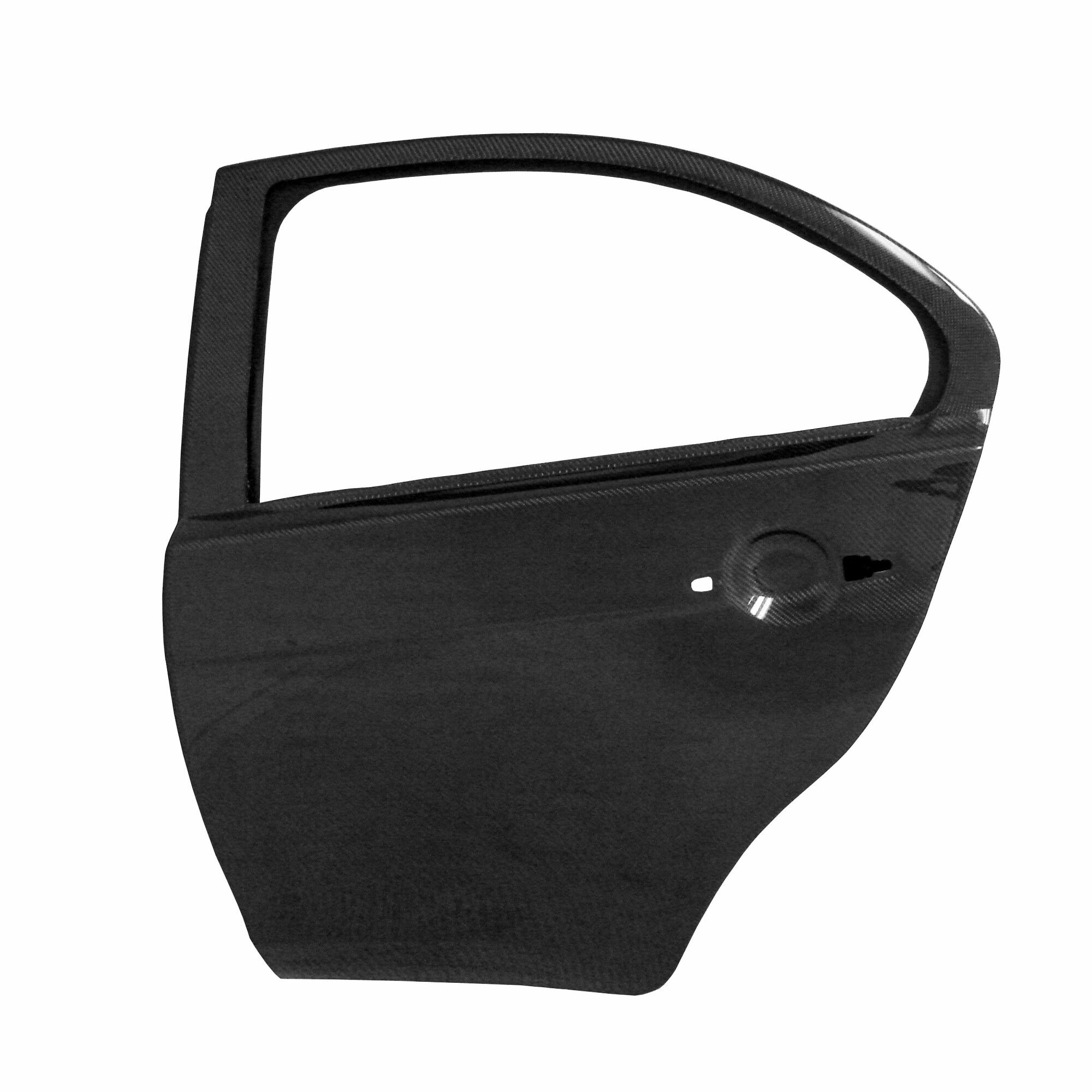 2008-2015 Mitsubishi Lancer EVO X Carbon Fiber Doors Rear by Seibon - DD0809MITEVOX-R