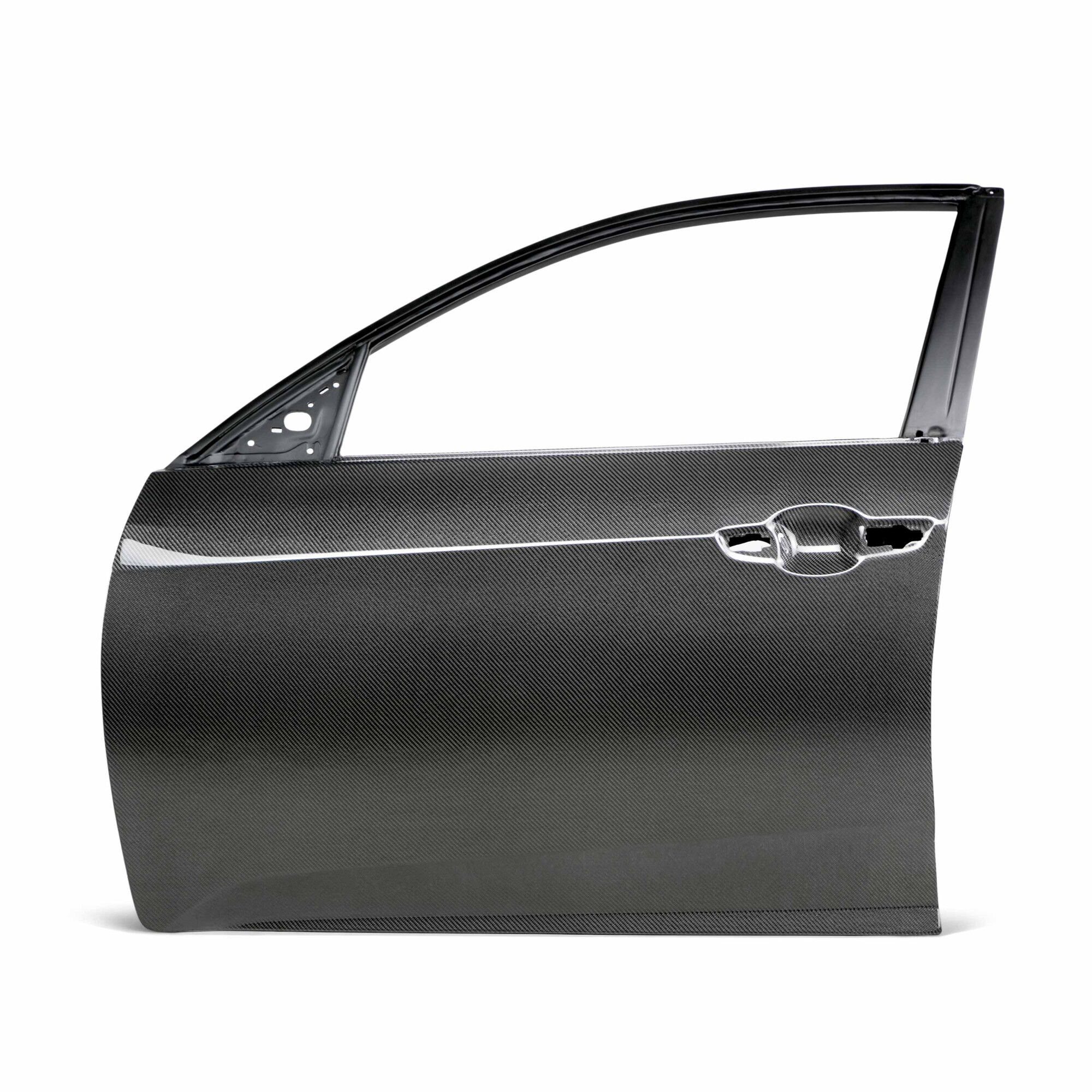 2017-2021 Honda Civic Hatchback Carbon Fiber Front Doors by Seibon - DD17HDCVR-F