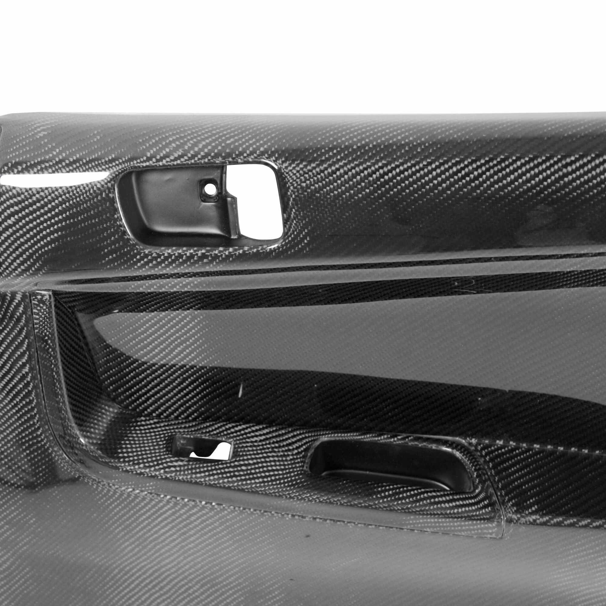 2008-2015 Mitsubishi Lancer EVO X Carbon Fiber Rear Door Panels by Seibon