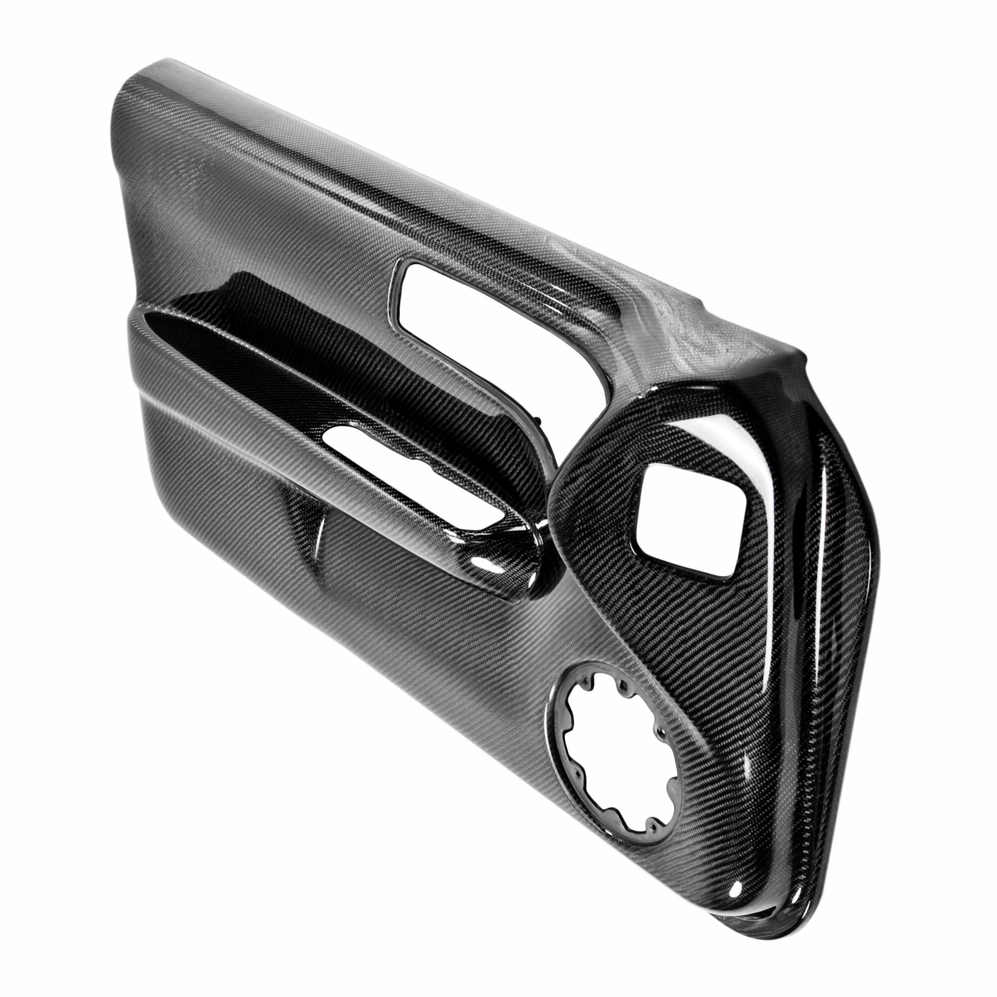 1995-1998 Nissan 240sx OEM Style Carbon Fiber Door Panels by Seibon