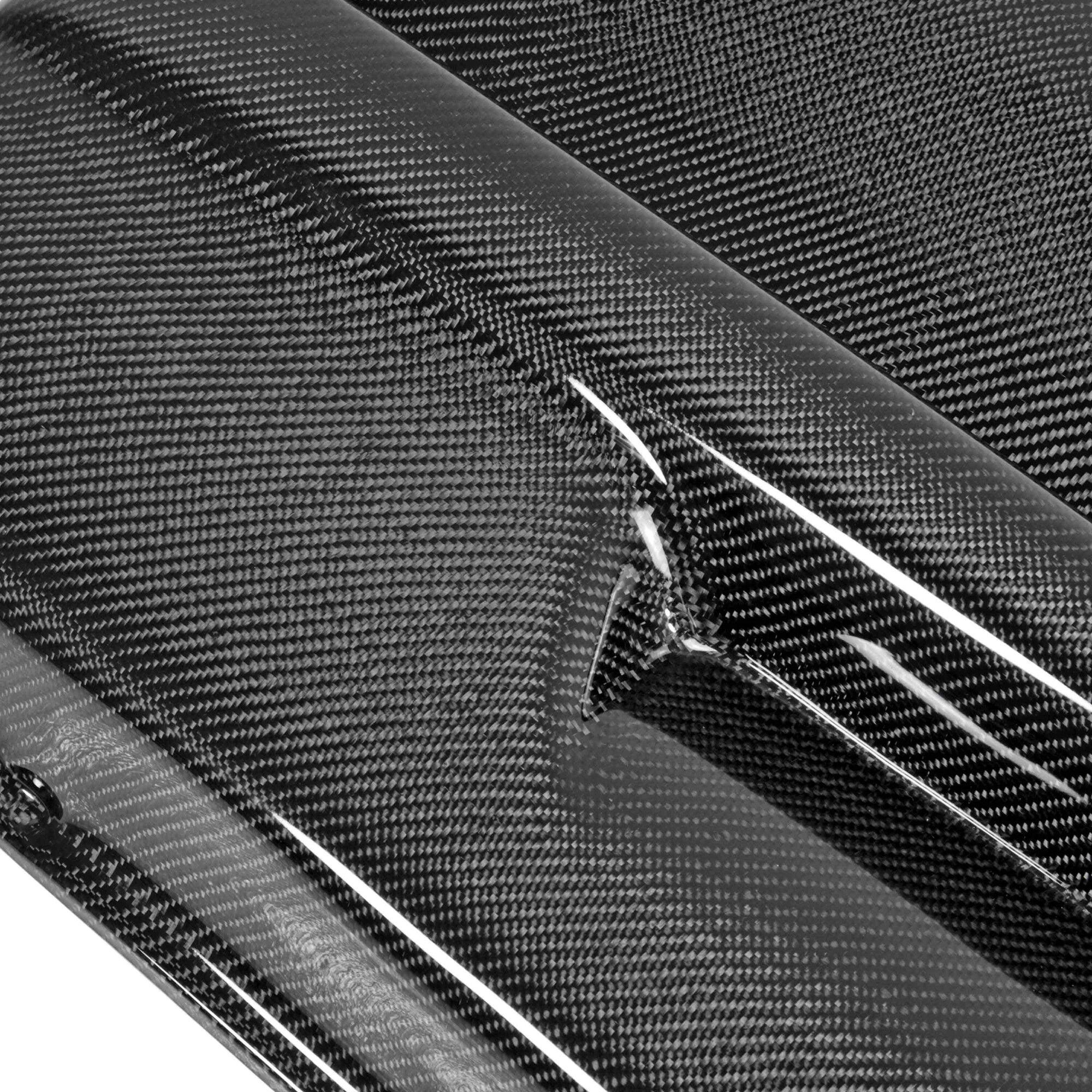 1995-1998 Nissan 240sx OEM Style Carbon Fiber Door Panels by Seibon