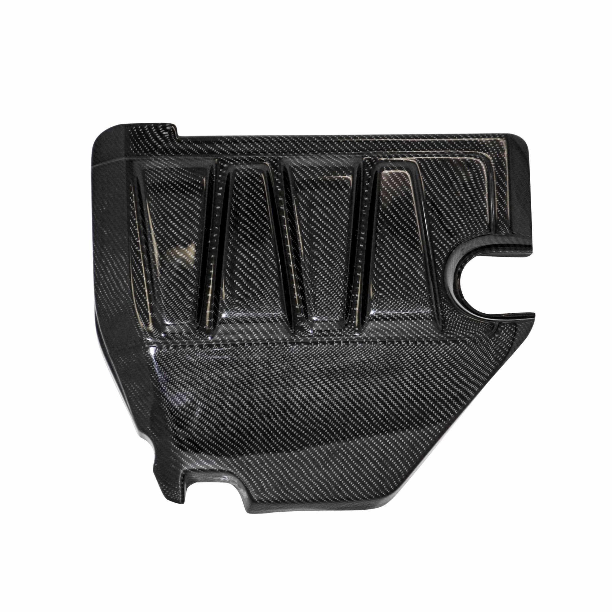 2008-2015 Mitsubishi Lancer EVO X Carbon Fiber Engine Cover by Seibon - EC0809MITEVOX