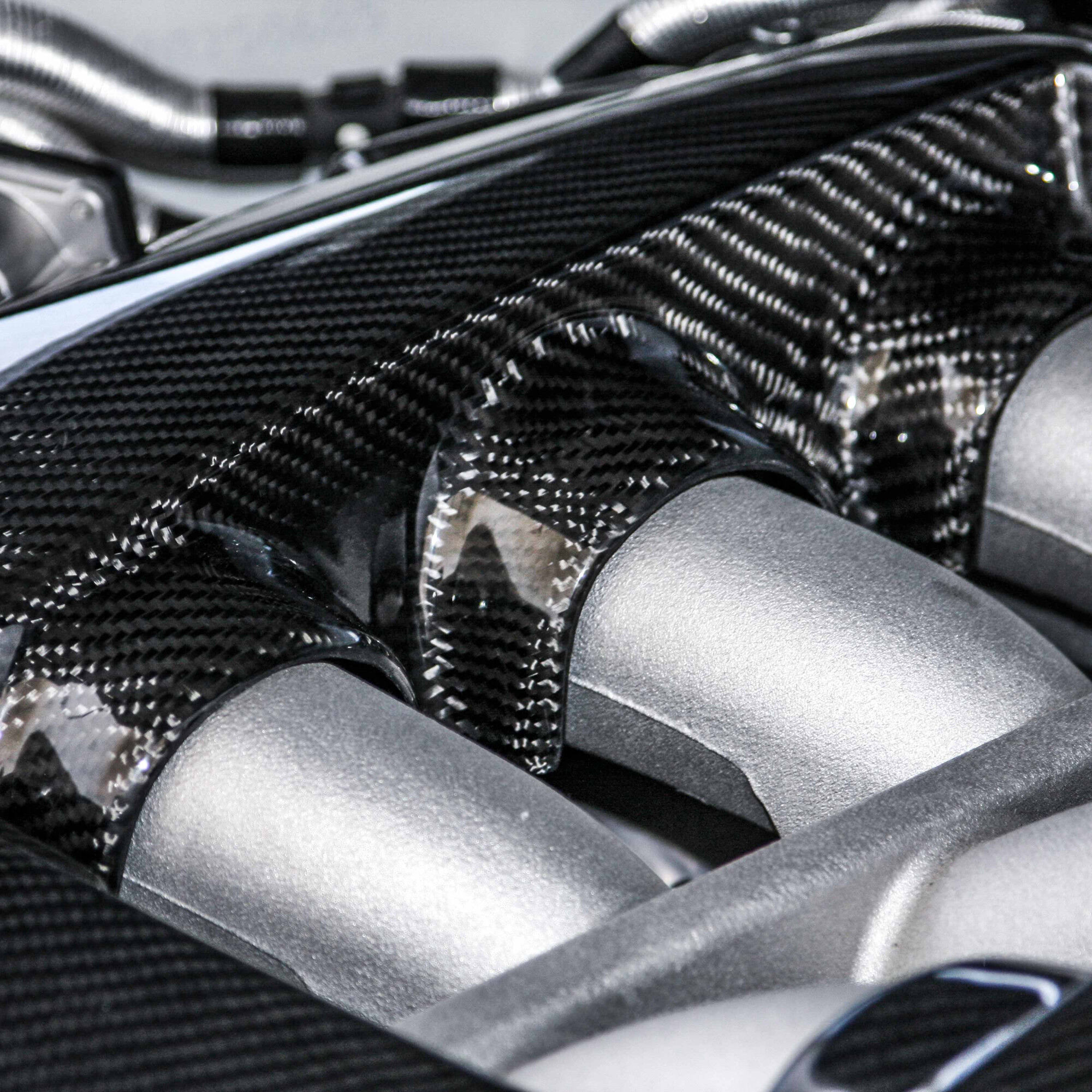 2009-2021 Nissan GTR OEM Style Carbon Fiber Engine Cover by Seibon