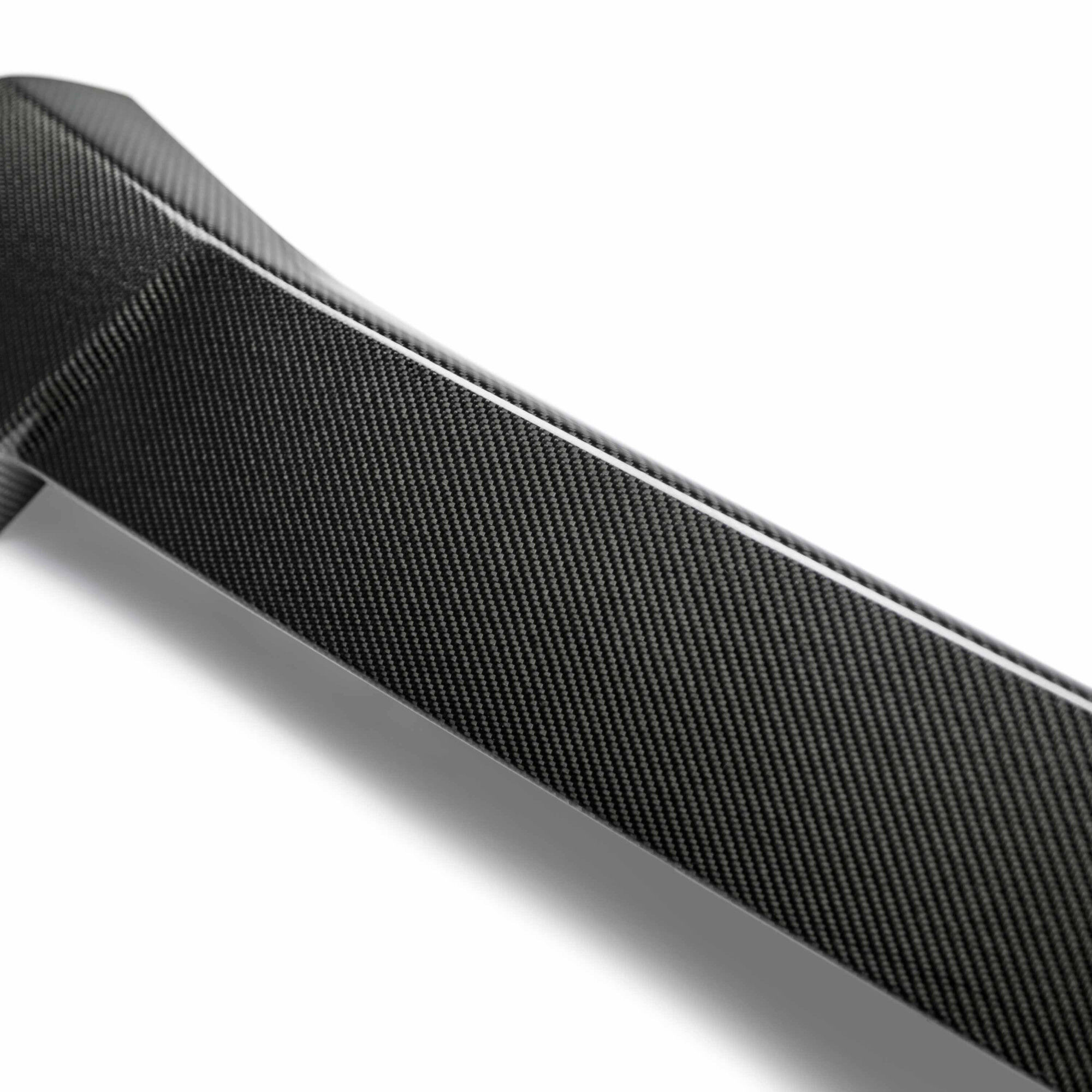 2016-2018 Ford Focus RS Carbon Fiber Front Bumper Garnish by Seibon