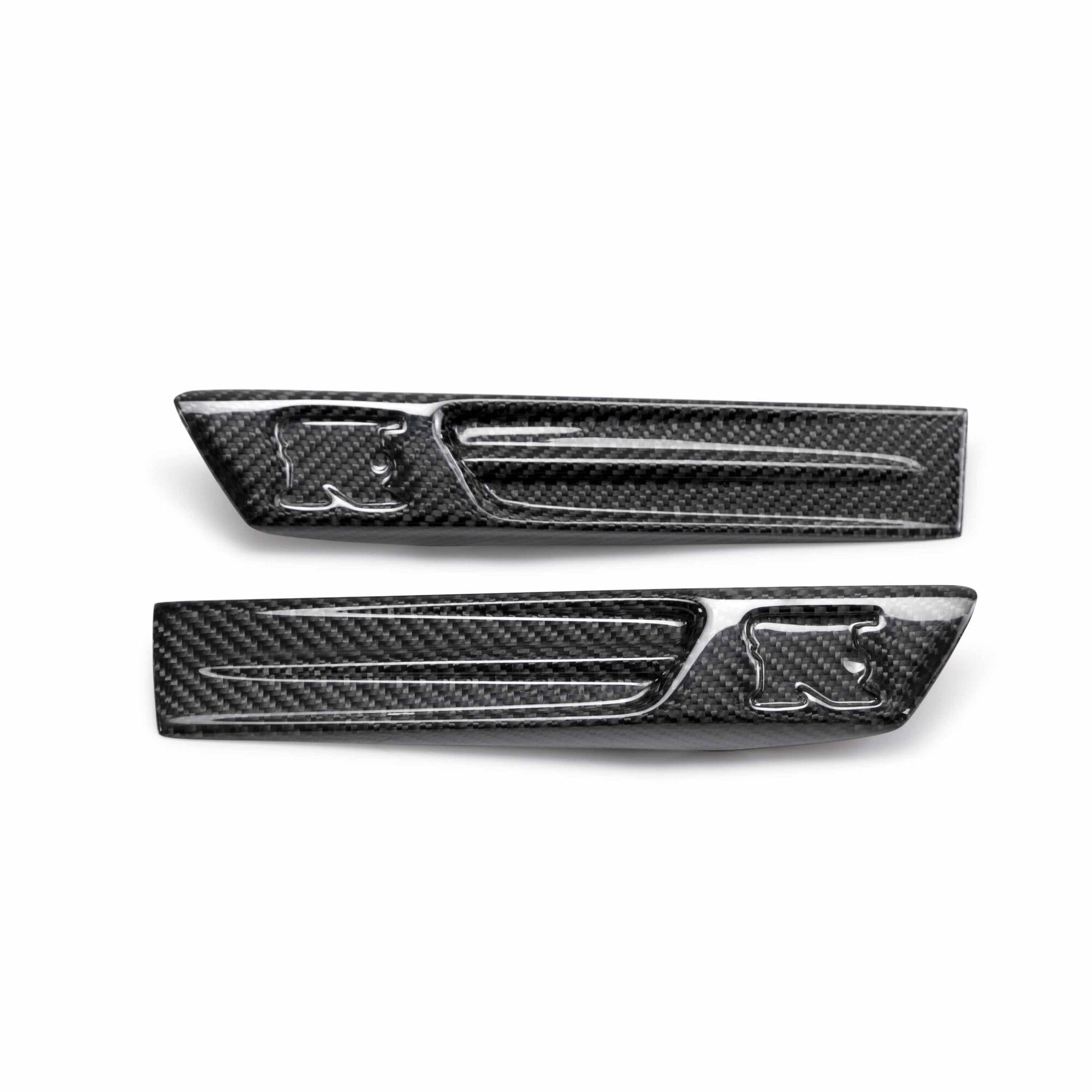 2009-2022 Nissan GTR Carbon Fiber Fender Duct logo by Seibon