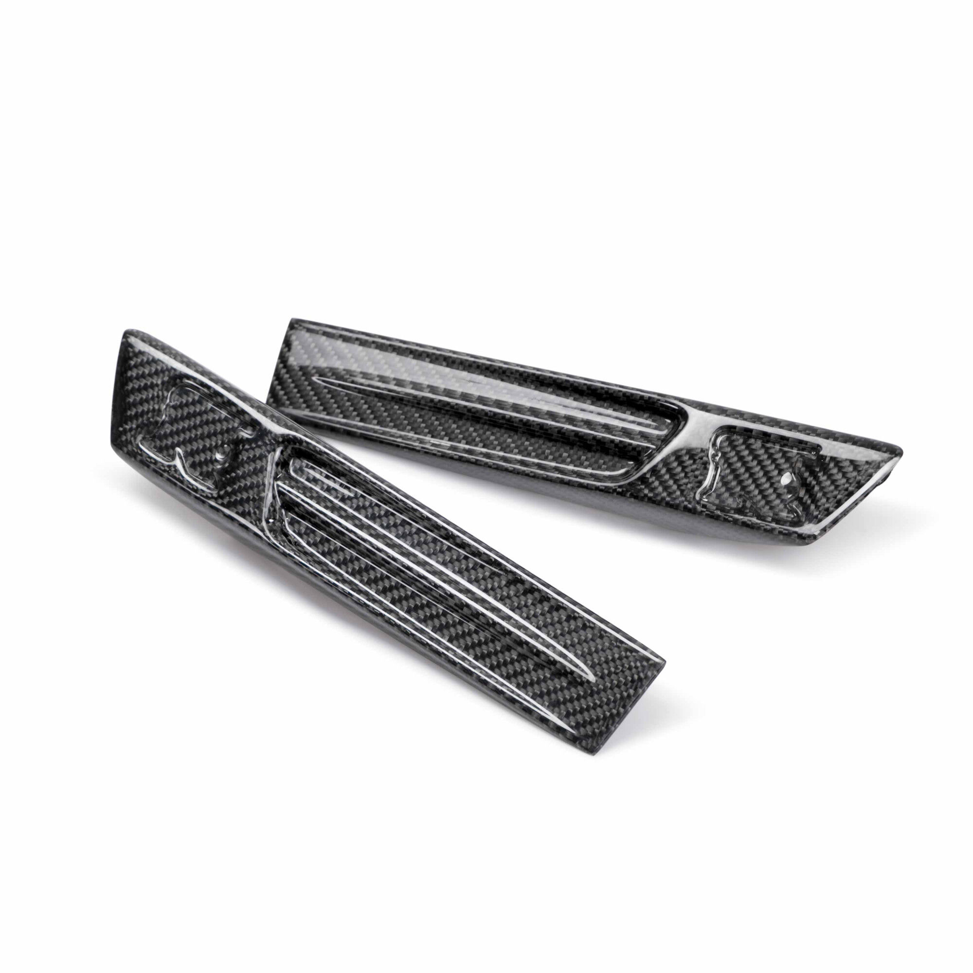 2009-2022 Nissan GTR Carbon Fiber Fender Duct logo by Seibon - FDL0910NSGTR