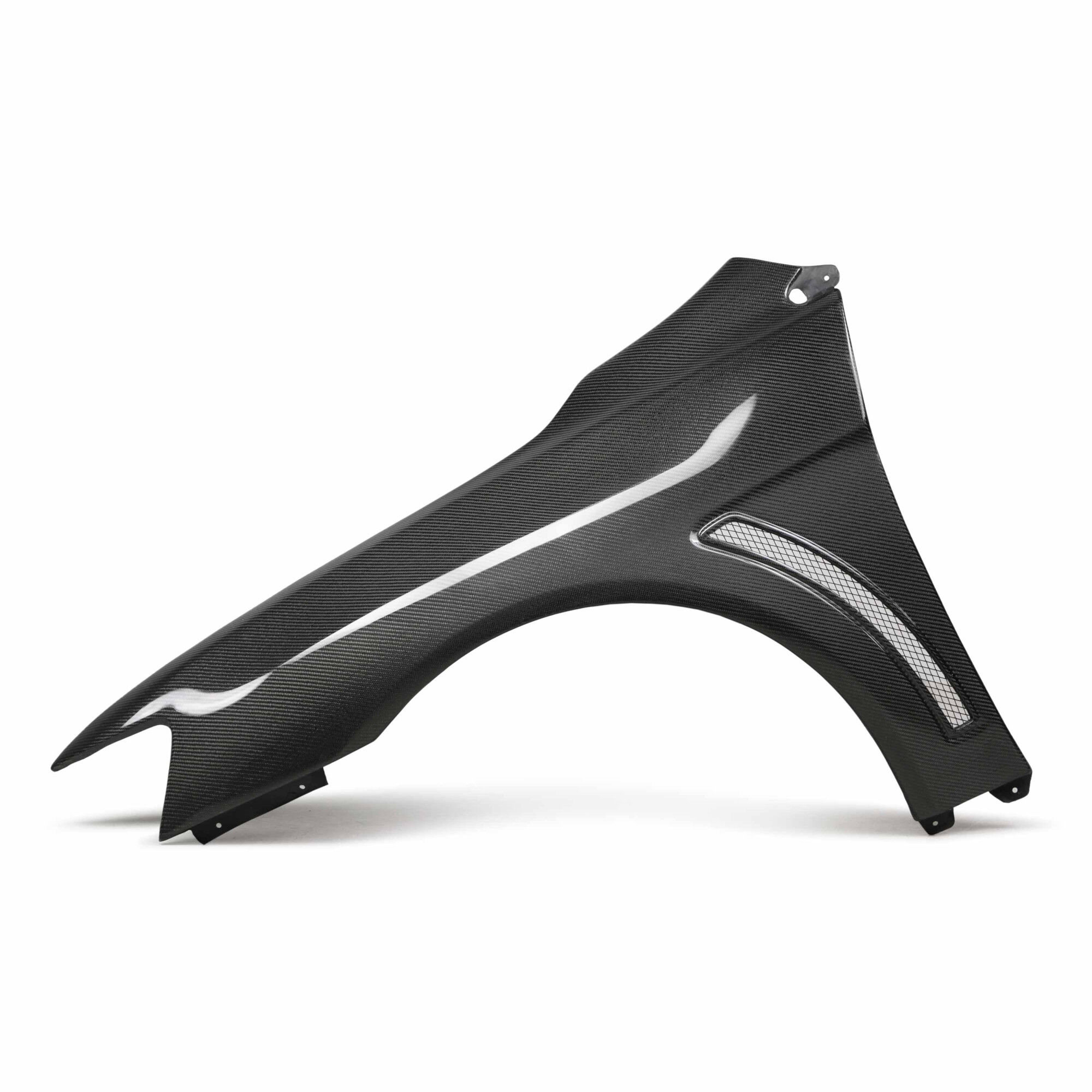 2008-2015 Mitsubishi Lancer EVO X 10MM Wider Carbon Fiber Fenders by Seibon - FF0809MITEVOX