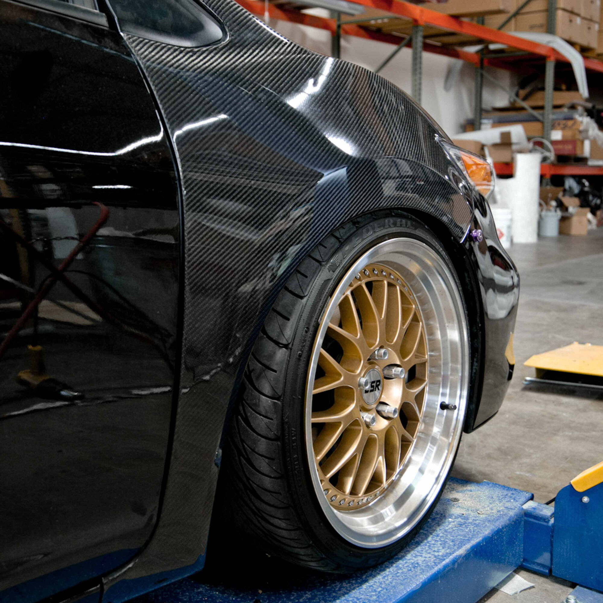 2014-2015 Honda Civic 2DR Carbon Fiber Fenders by Seibon
