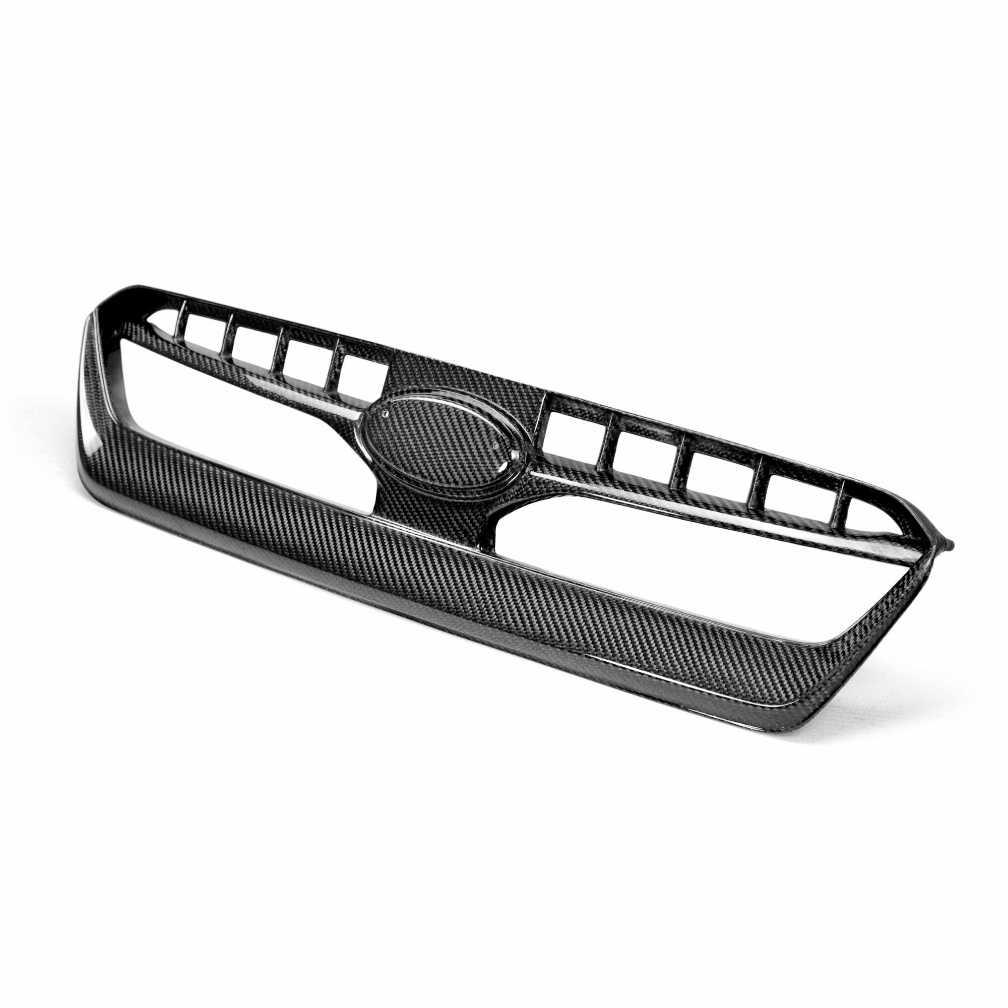 2015-2017 Subaru WRX/WRX STI OEM Style Carbon Fiber Front Grille by Seibon - FG15SBIMP