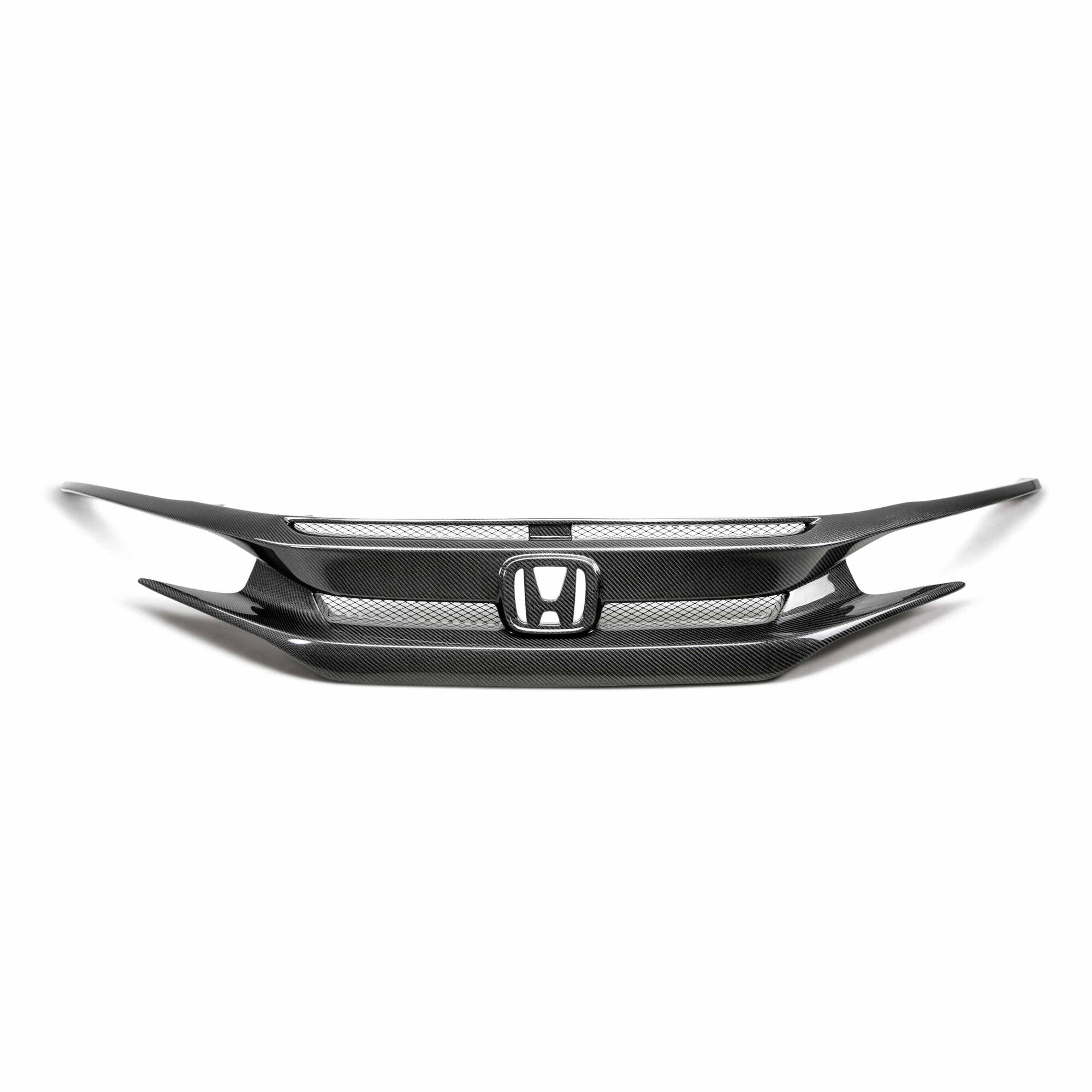 2016-2021 Honda Civic OE Style Carbon Fiber Front Grille by Seibon