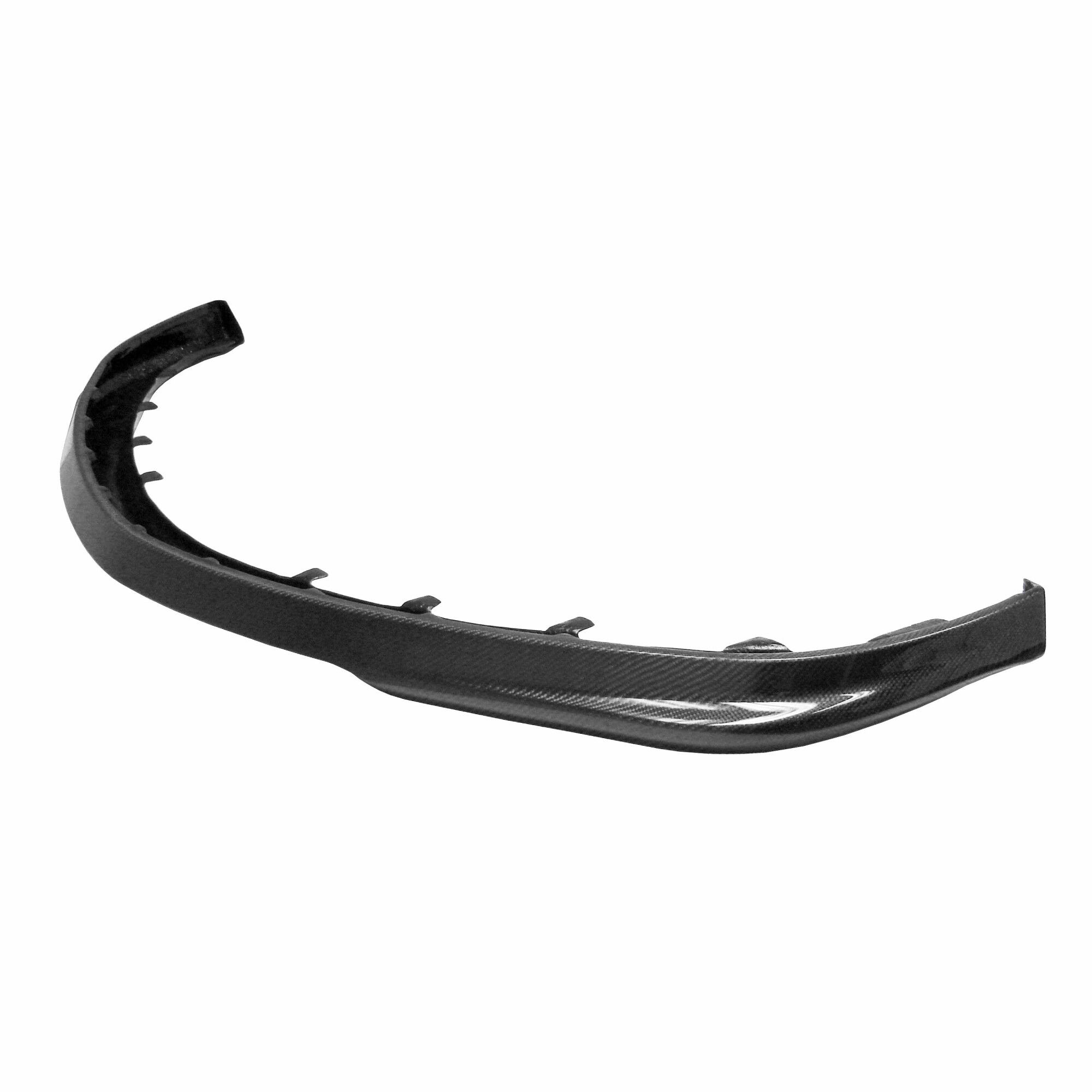 2003-2005 Mitsubishi Lancer EVO 8 DL Style Carbon Fiber Front Lip by Seibon - FL0305MITEVO8-DL