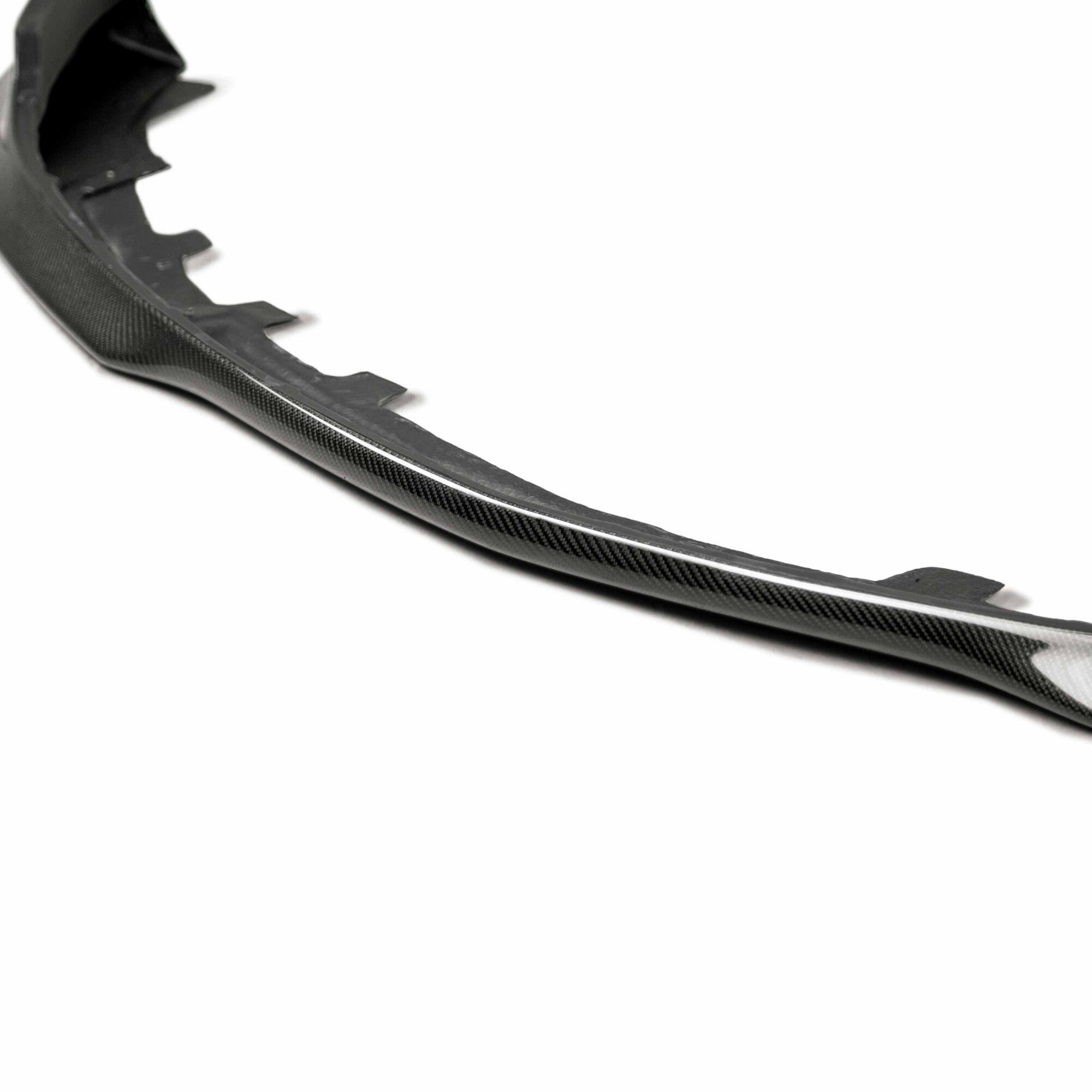 2006-2006 Mitsubishi Lancer EVO 9 RA Style Carbon Fiber Front Lip by Seibon