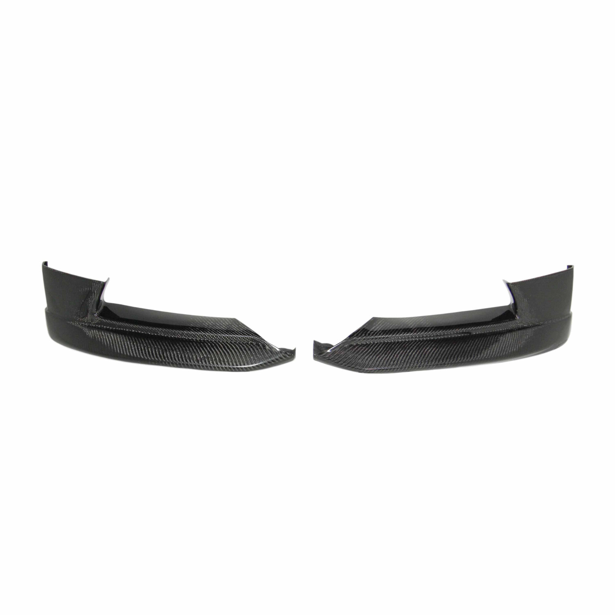 2008-2013 BMW 3-Series M3 E92 Coupe TA Style Carbon Fiber Front Lip by Seibon - FL0708BMWE92M3-TA
