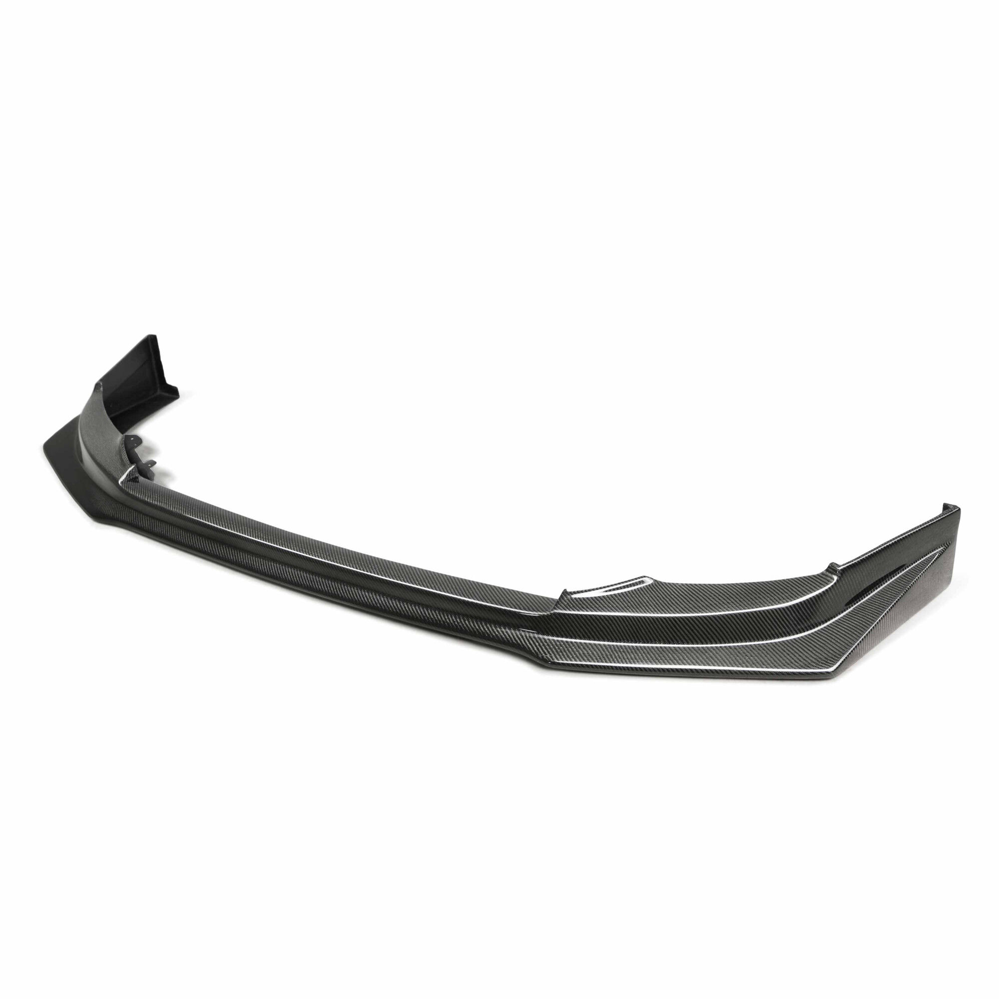2008-2015 Mitsubishi Lancer EVO X VR Style Carbon Fiber Front Lip by Seibon - FL0809MITEVOX-VR