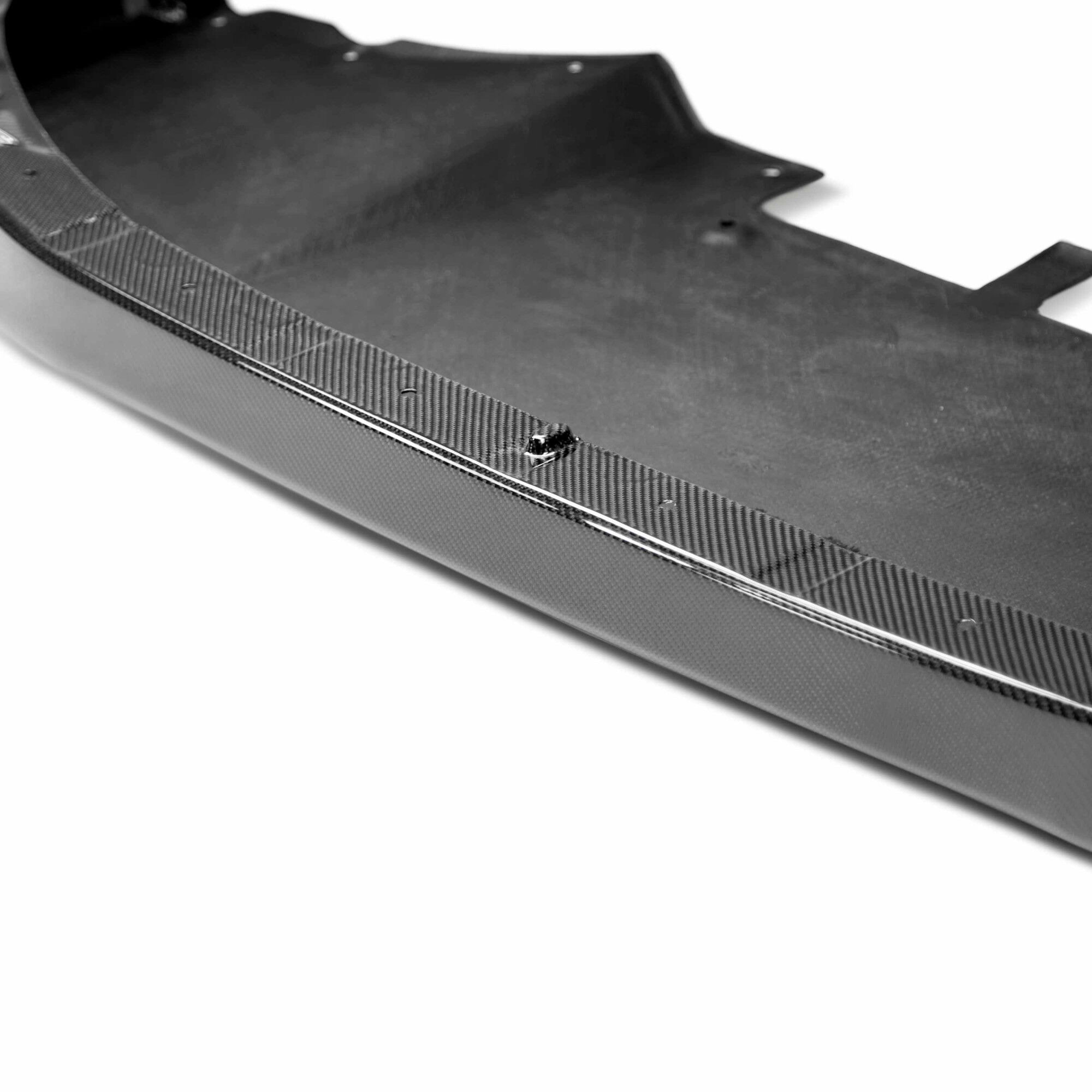 2009-2011 Nissan GTR OEM Style Carbon Fiber Front Lip by Seibon