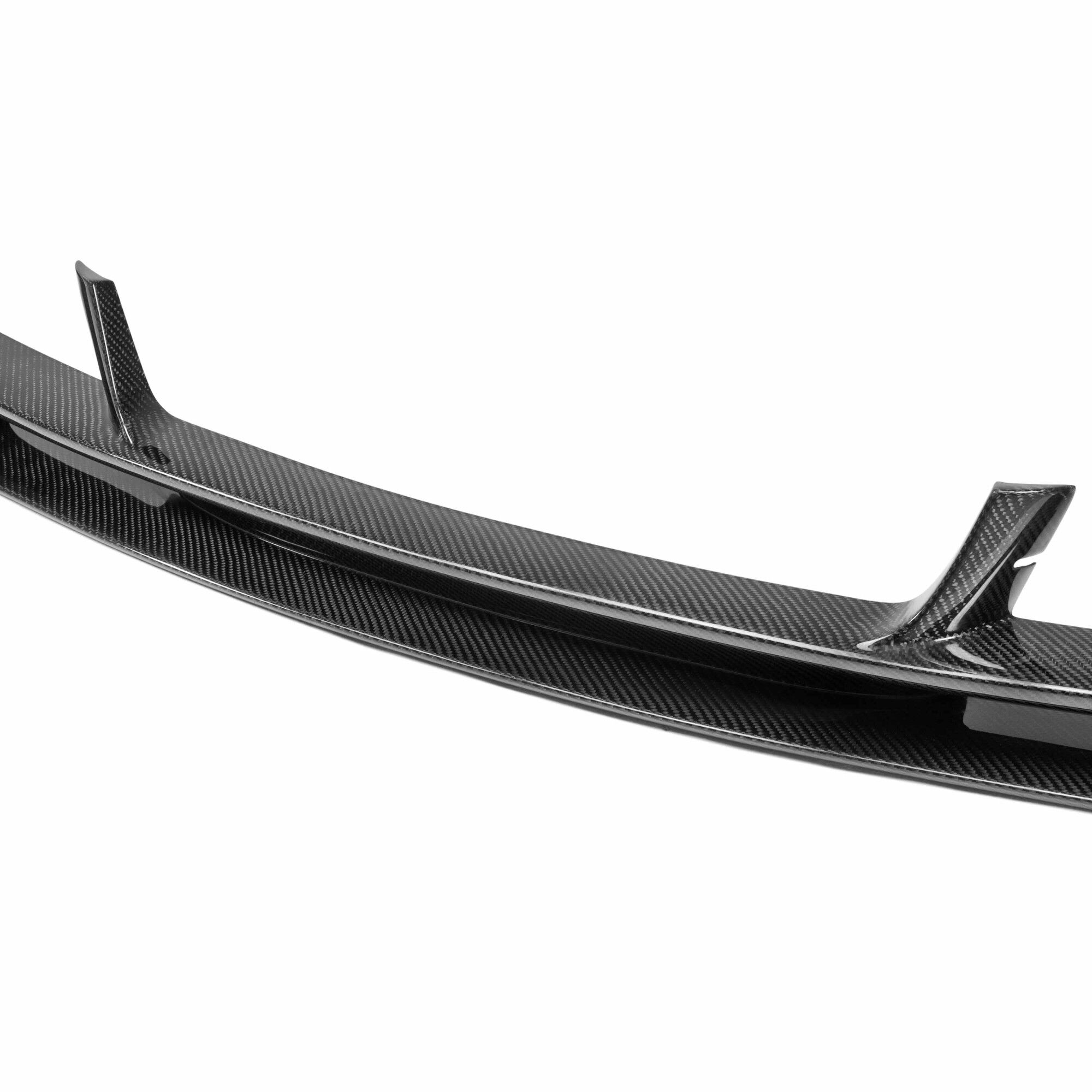 2012-2013 BMW 5-Series Base KA Style Carbon Fiber Front Lip by Seibon