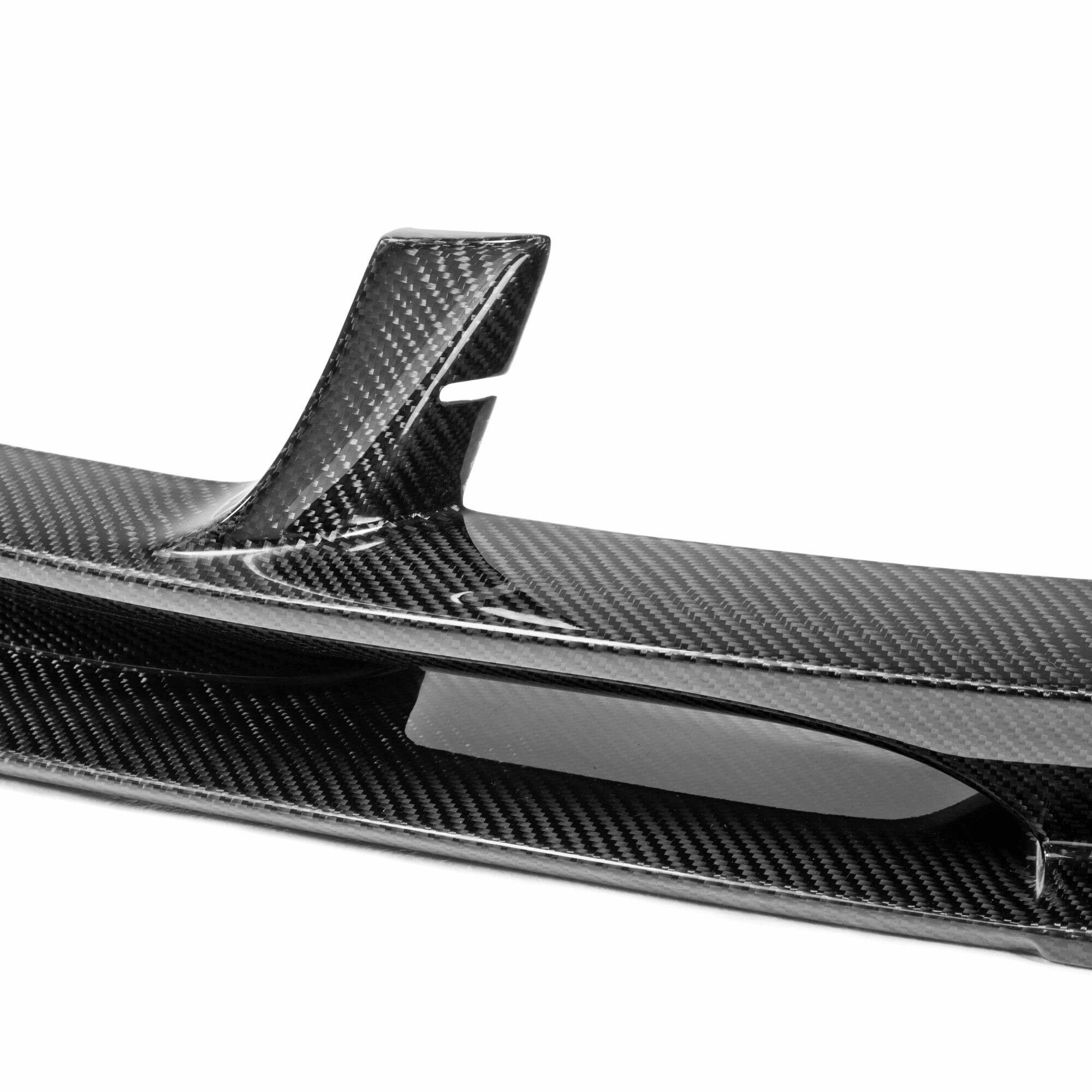 2012-2013 BMW 5-Series Base KA Style Carbon Fiber Front Lip by Seibon