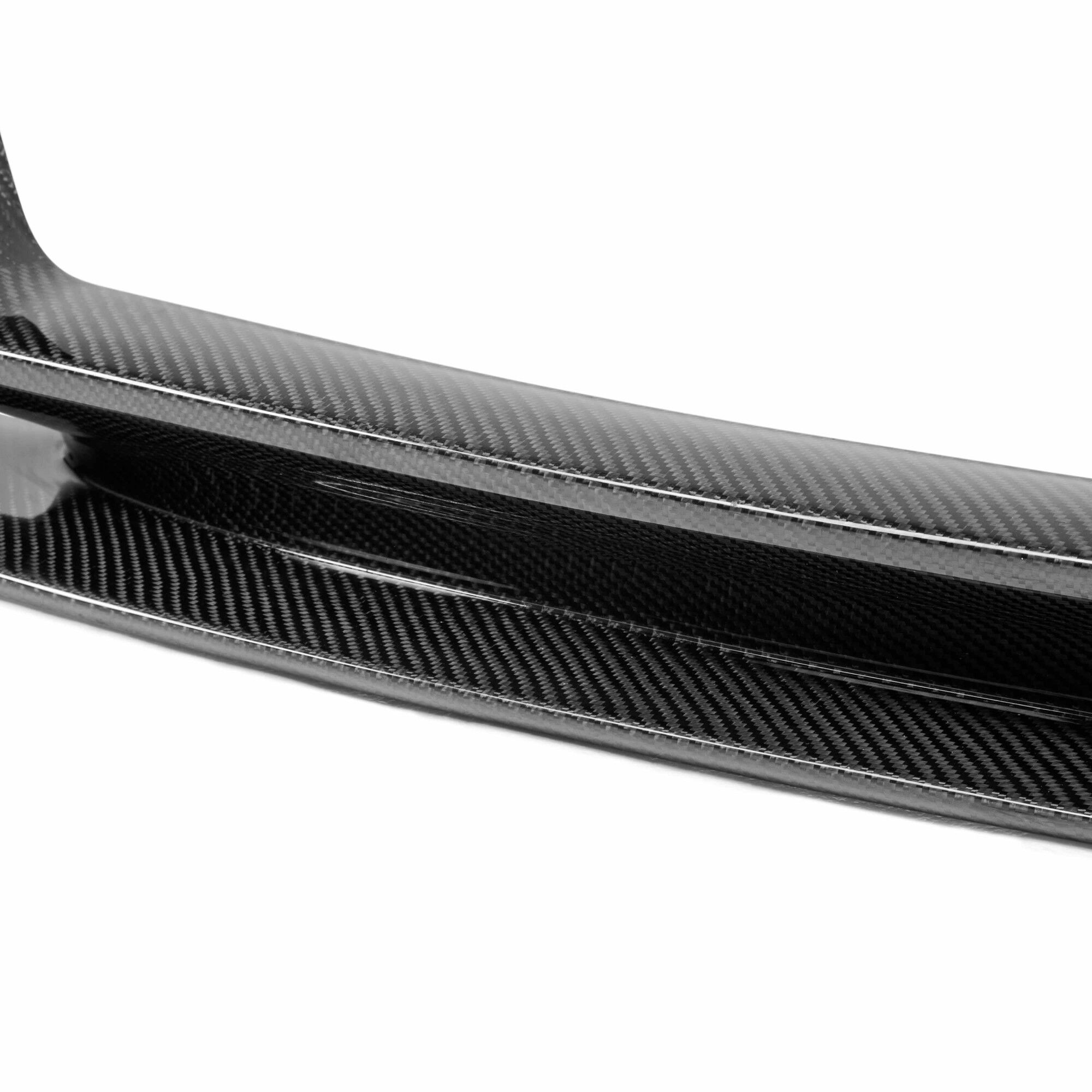 2012-2013 BMW 5-Series Base KA Style Carbon Fiber Front Lip by Seibon