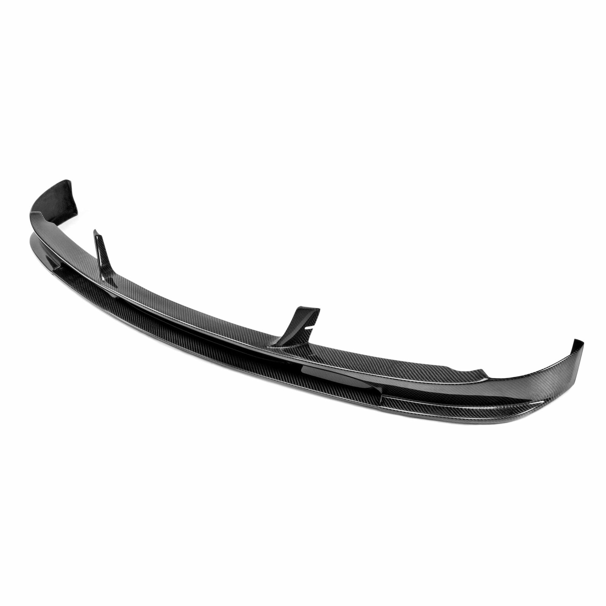 2012-2013 BMW 5-Series Base KA Style Carbon Fiber Front Lip by Seibon - FL1012BMWF10-KA