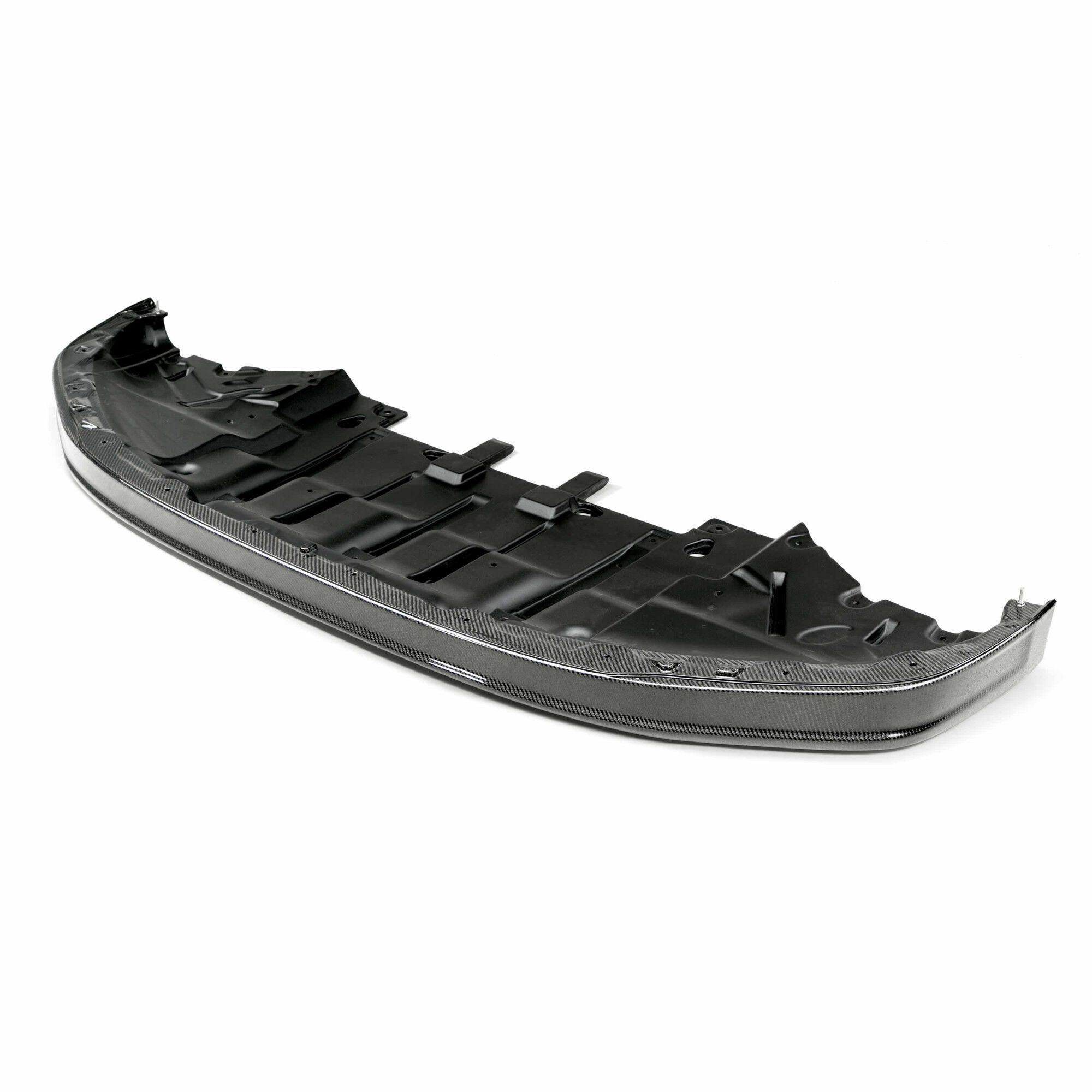 2012-2016 Nissan GTR OEM Style Carbon Fiber Front Lip by Seibon - FL1213NSGTR-OE