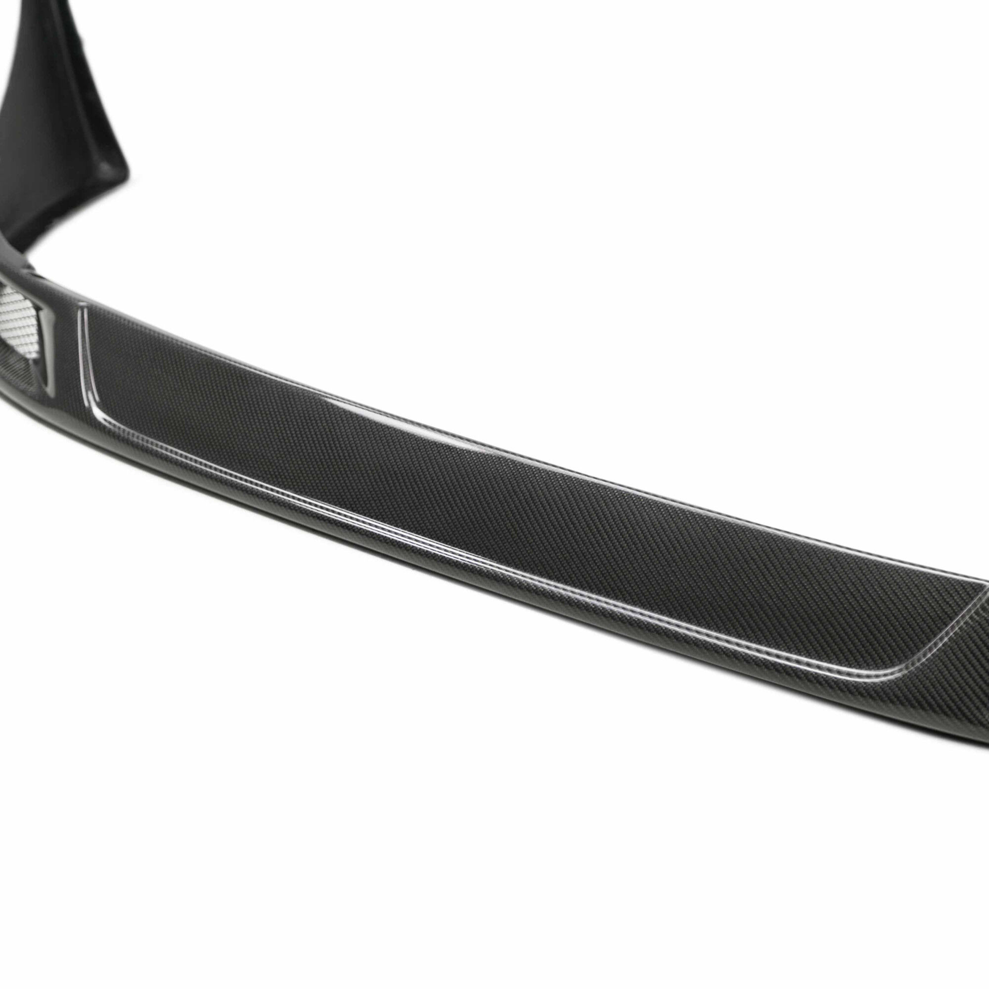 1993-1998 Toyota Supra TS Style Carbon Fiber Front Lip by Seibon