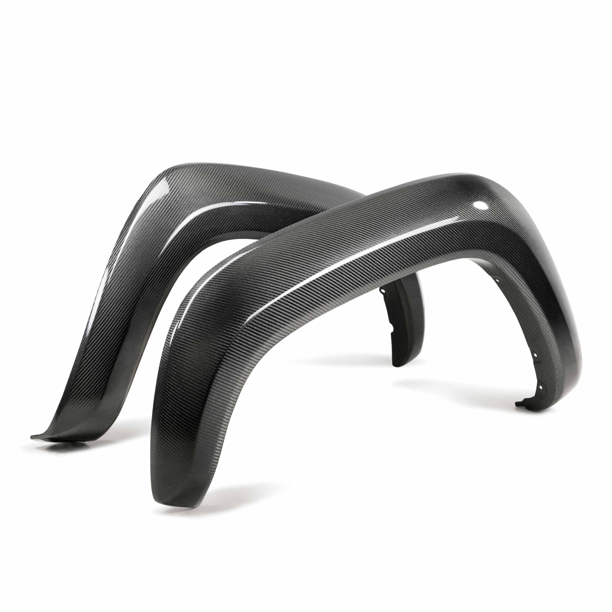 2016-2023 Toyota Tacoma Carbon Fiber Front Fender Flares by Seibon - FLR18TYTA-F