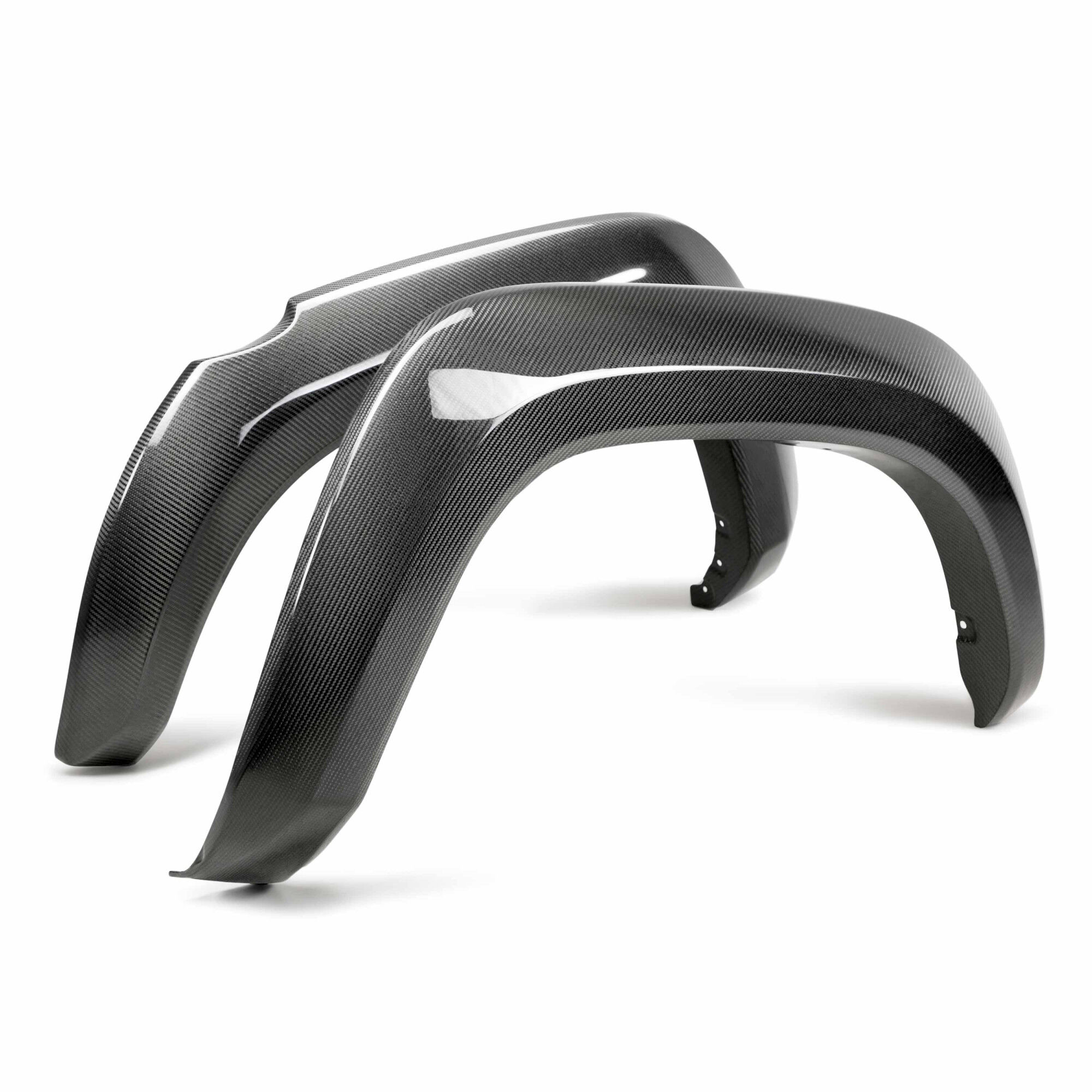 2016-2023 Toyota Tacoma Carbon Fiber Rear Fender Flares by Seibon - FLR18TYTA-R