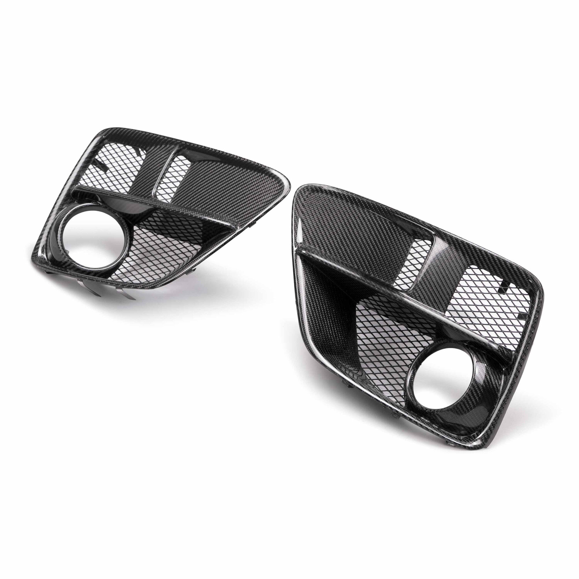 2015-2017 Subaru WRX/WRX STI Carbon Fiber Fog Light Surround by Seibon - FLS15SBIMP