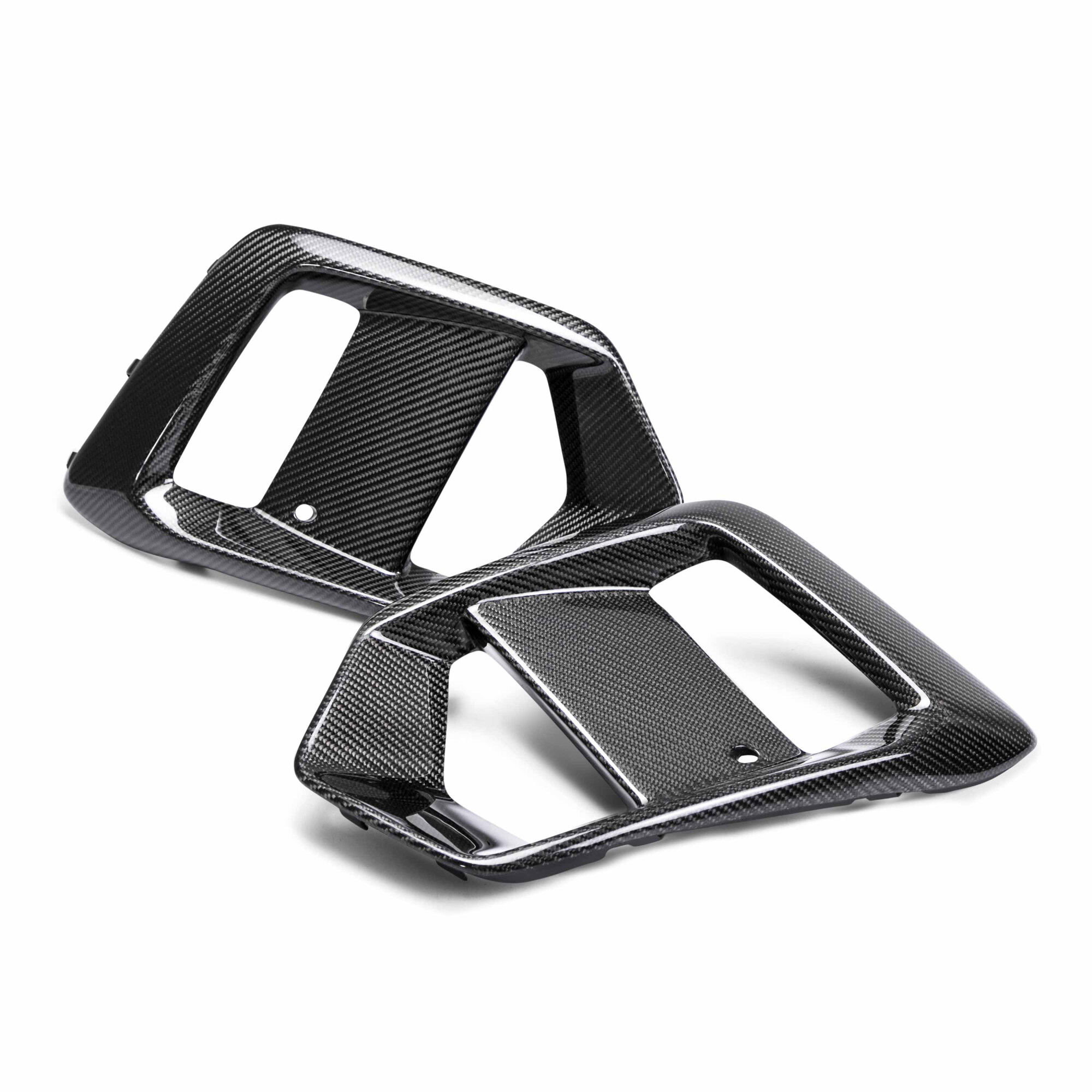 2016-2018 Ford Focus RS Carbon Fiber Fog Light Surround by Seibon - FLS16FDFO
