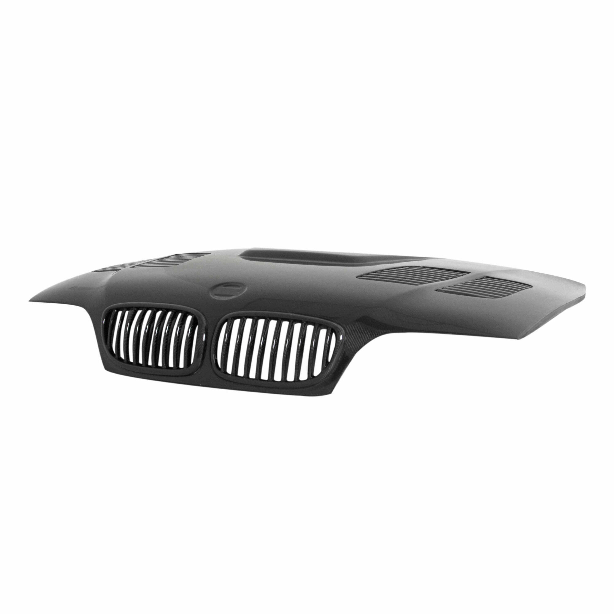 2002-2005 BMW 3-Series M3 E46 2DR LCI GTR Style Carbon Fiber Hood by Seibon