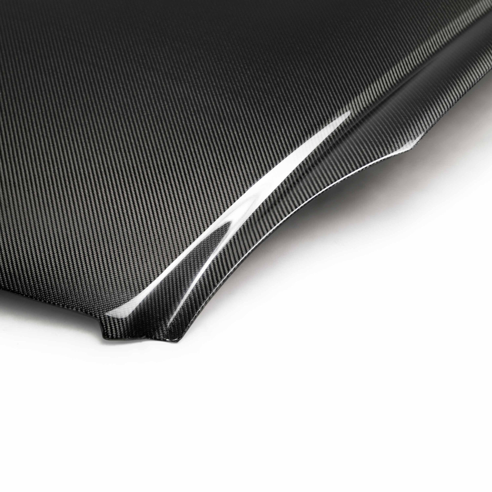 2003-2007 Infiniti G35 2DR OEM Style Carbon Fiber Hood by Seibon