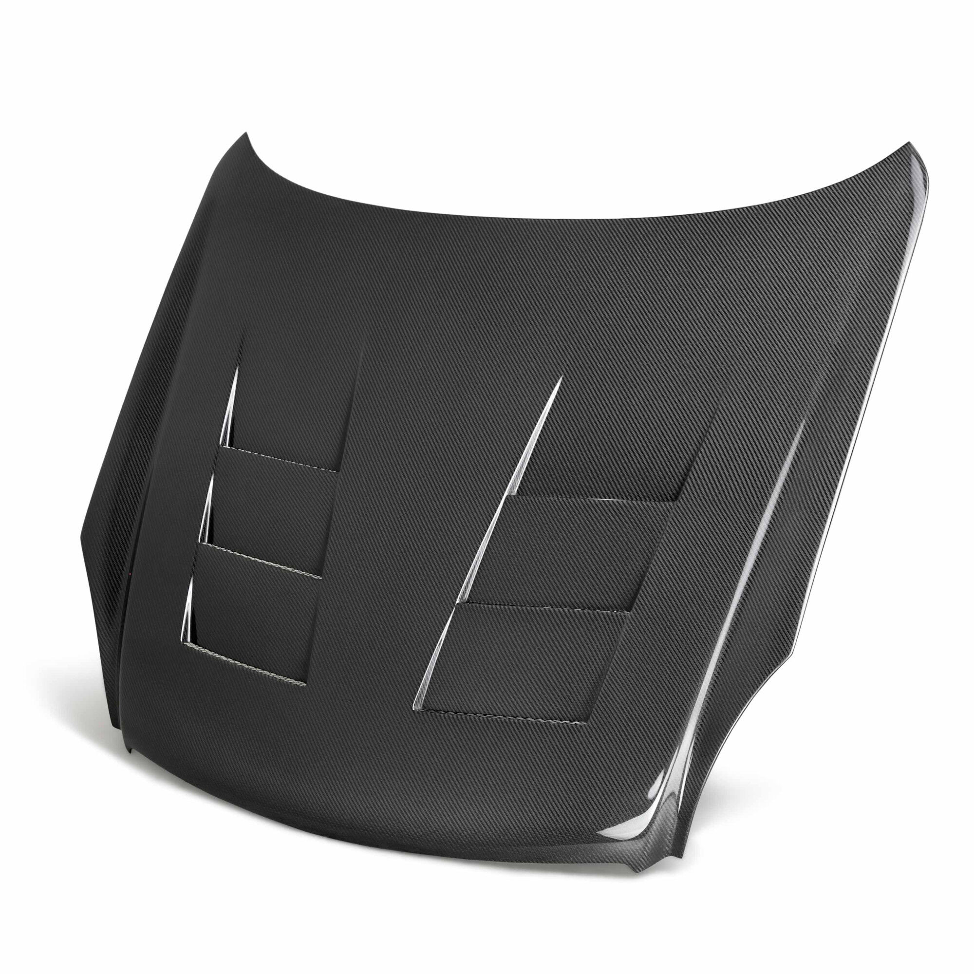 2003-2007 Infiniti G35 2DR TS Style Carbon Fiber Hood by Seibon - HD0305INFG352D-TS