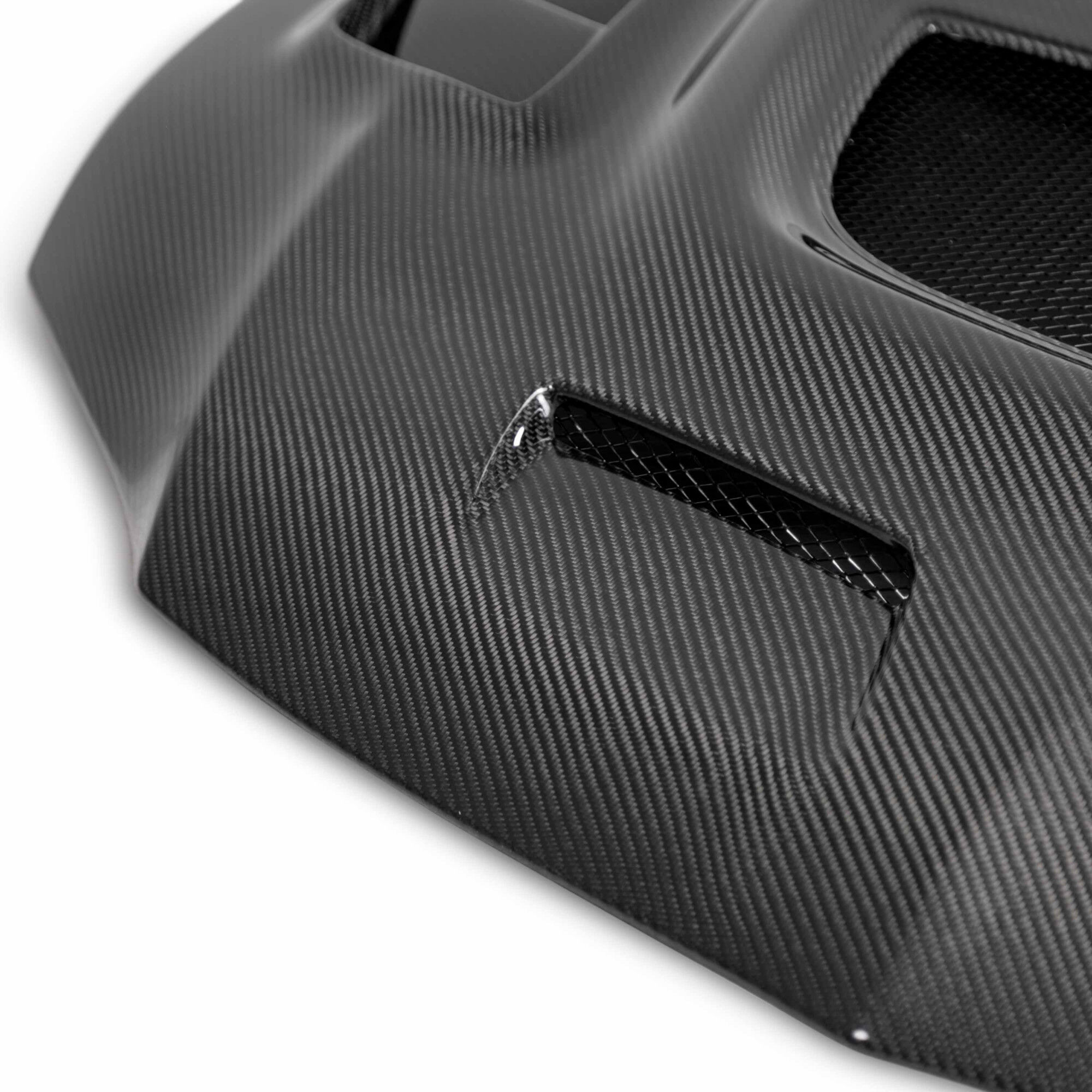 2003-2006 Mitsubishi Lancer EVO 8/9 CW Style Carbon Fiber Hood by Seibon