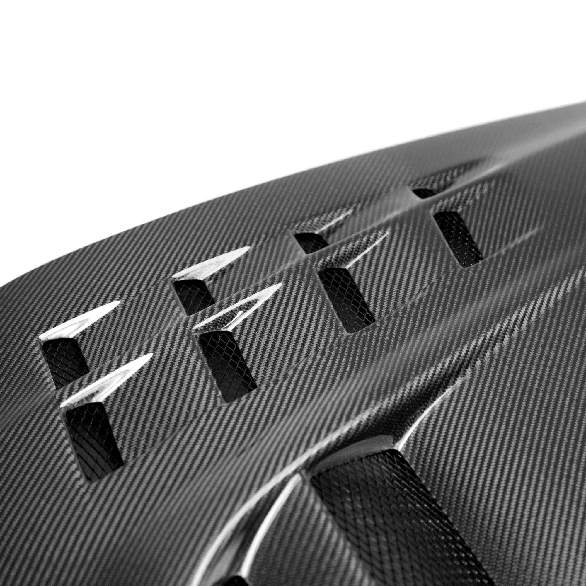 2003-2006 Mitsubishi Lancer EVO 8/9 CWII Style Carbon Fiber Hood by Seibon