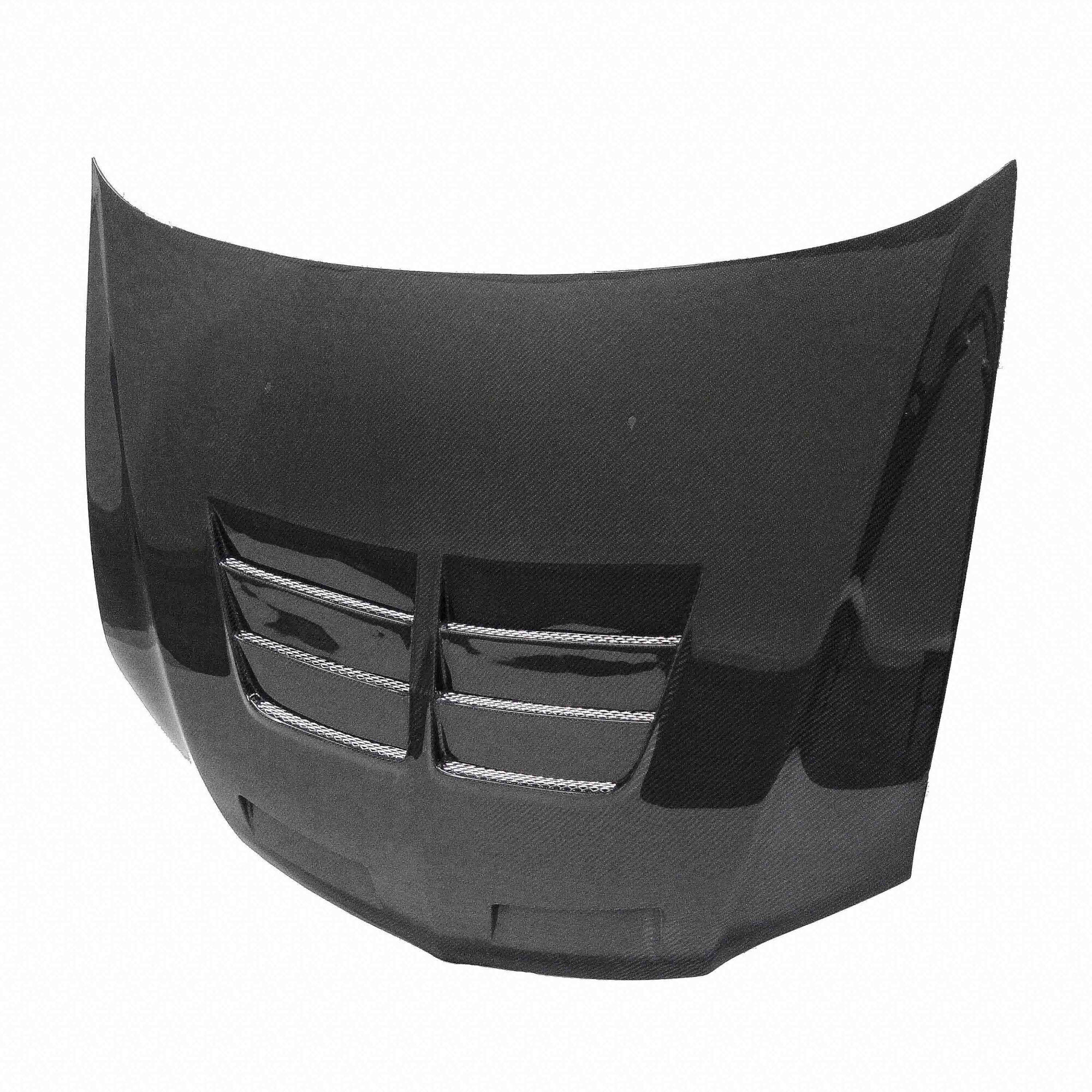 2003-2006 Mitsubishi Lancer EVO 8/9 TSII Style Carbon Fiber Hood by Seibon