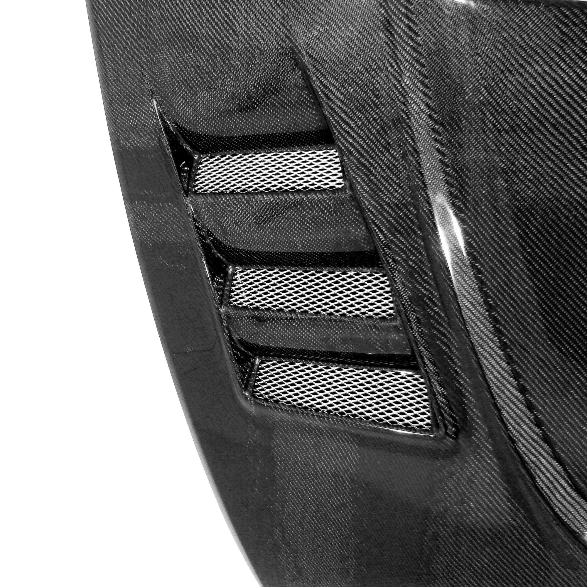 2004-2011 Mazda RX-8 TS Style Carbon Fiber Hood by Seibon