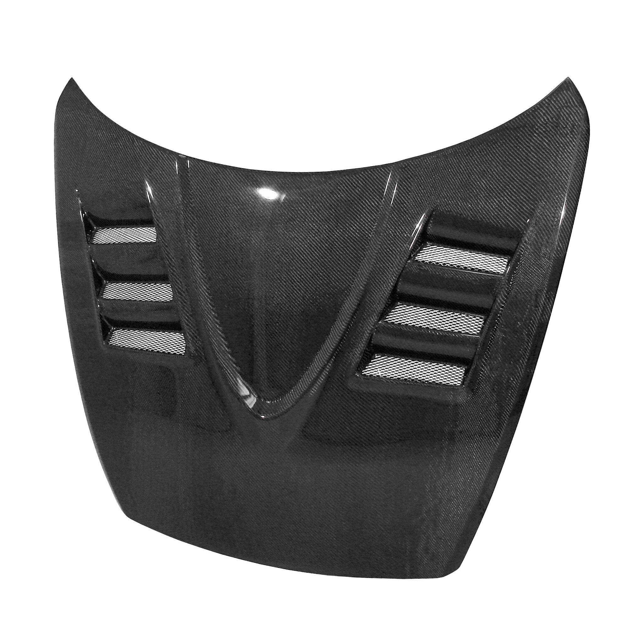2004-2011 Mazda RX-8 TS Style Carbon Fiber Hood by Seibon - HD0405MZRX8-TS