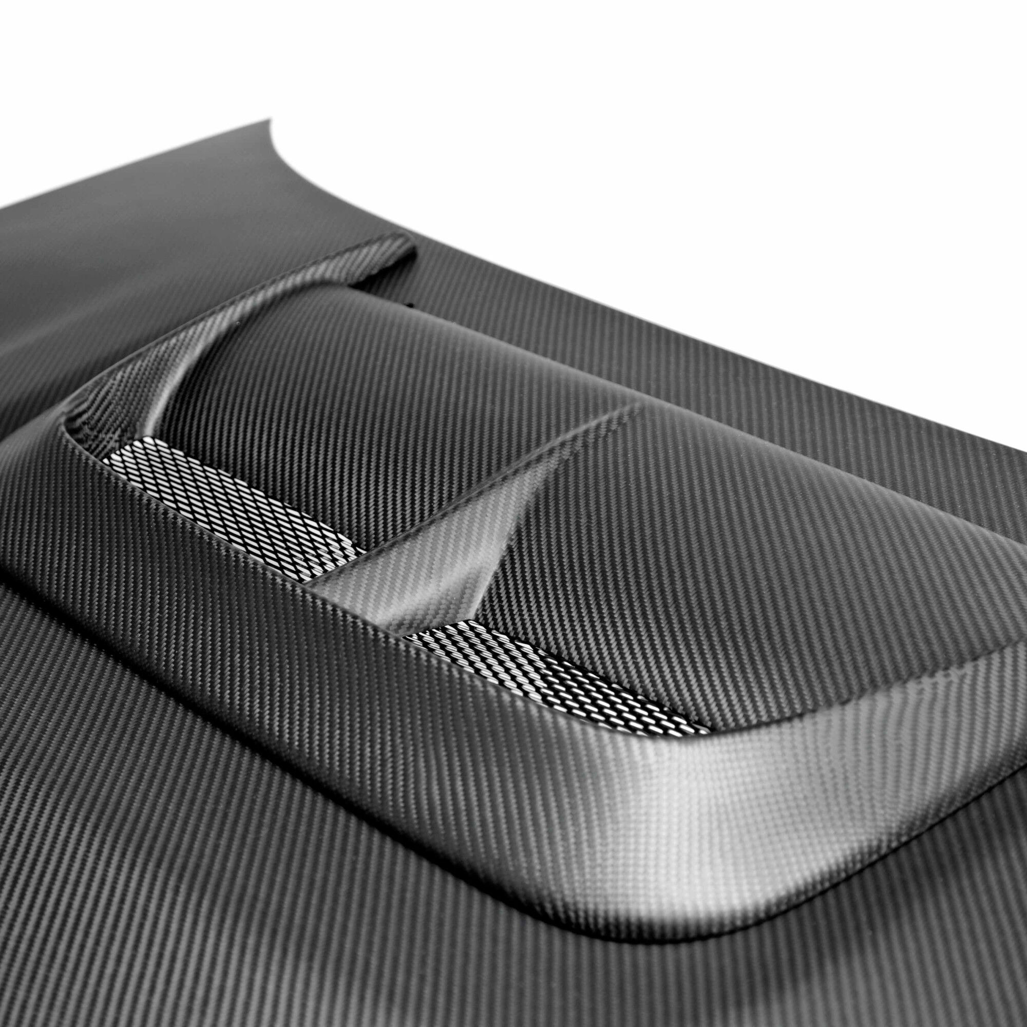 2004-2005 Subaru Impreza Base/WRX/STI CW Style Dry Carbon Hood by Seibon