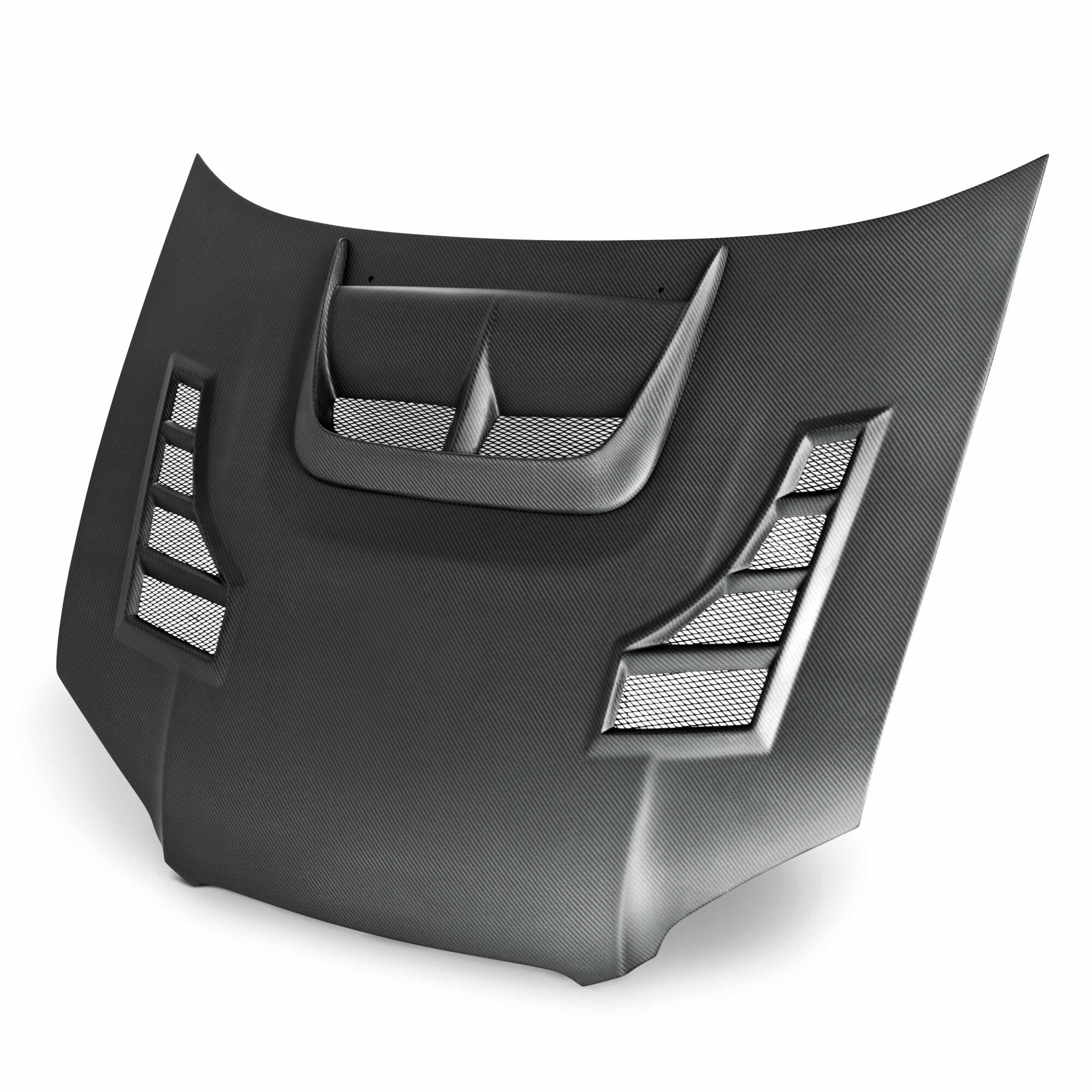 2004-2005 Subaru Impreza Base/WRX/STI CW Style Dry Carbon Hood by Seibon - HD0405SBIMP-CW-DRY