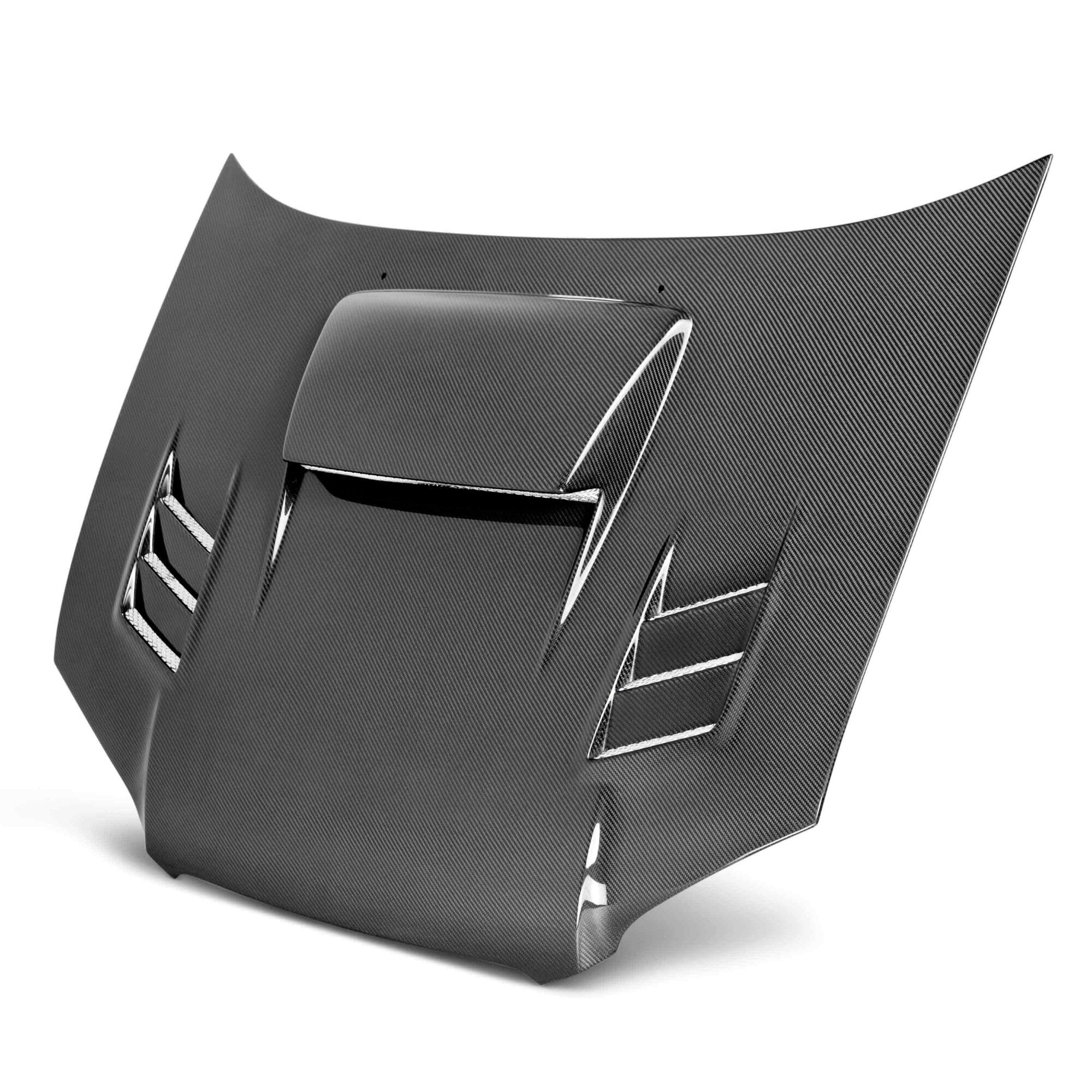 2004-2005 Subaru Impreza Base/WRX/STI CWII Style Carbon Fiber Hood by Seibon - HD0405SBIMP-CWII