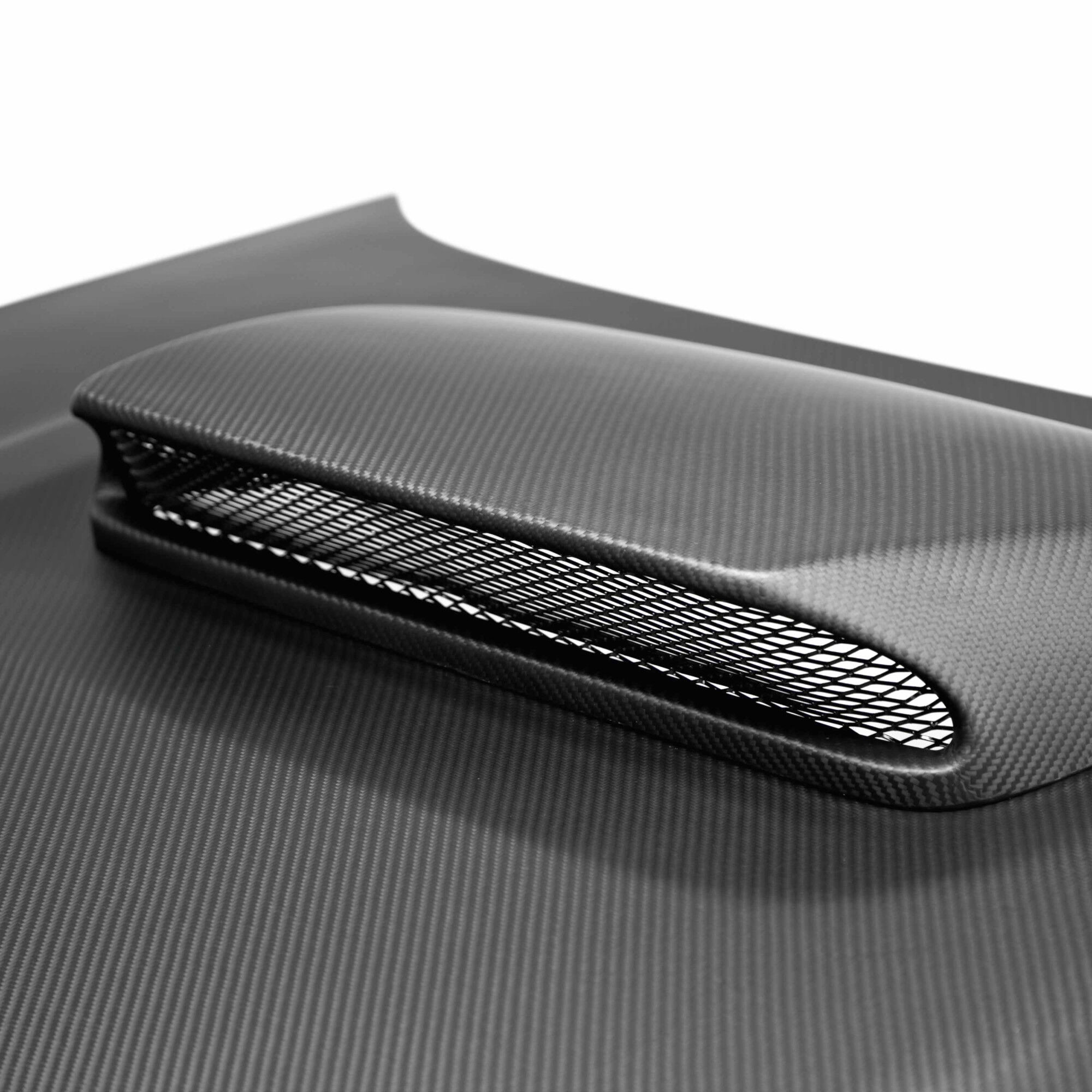 2004-2005 Subaru Impreza Base/WRX/STI OEM Style Dry Carbon Hood by Seibon