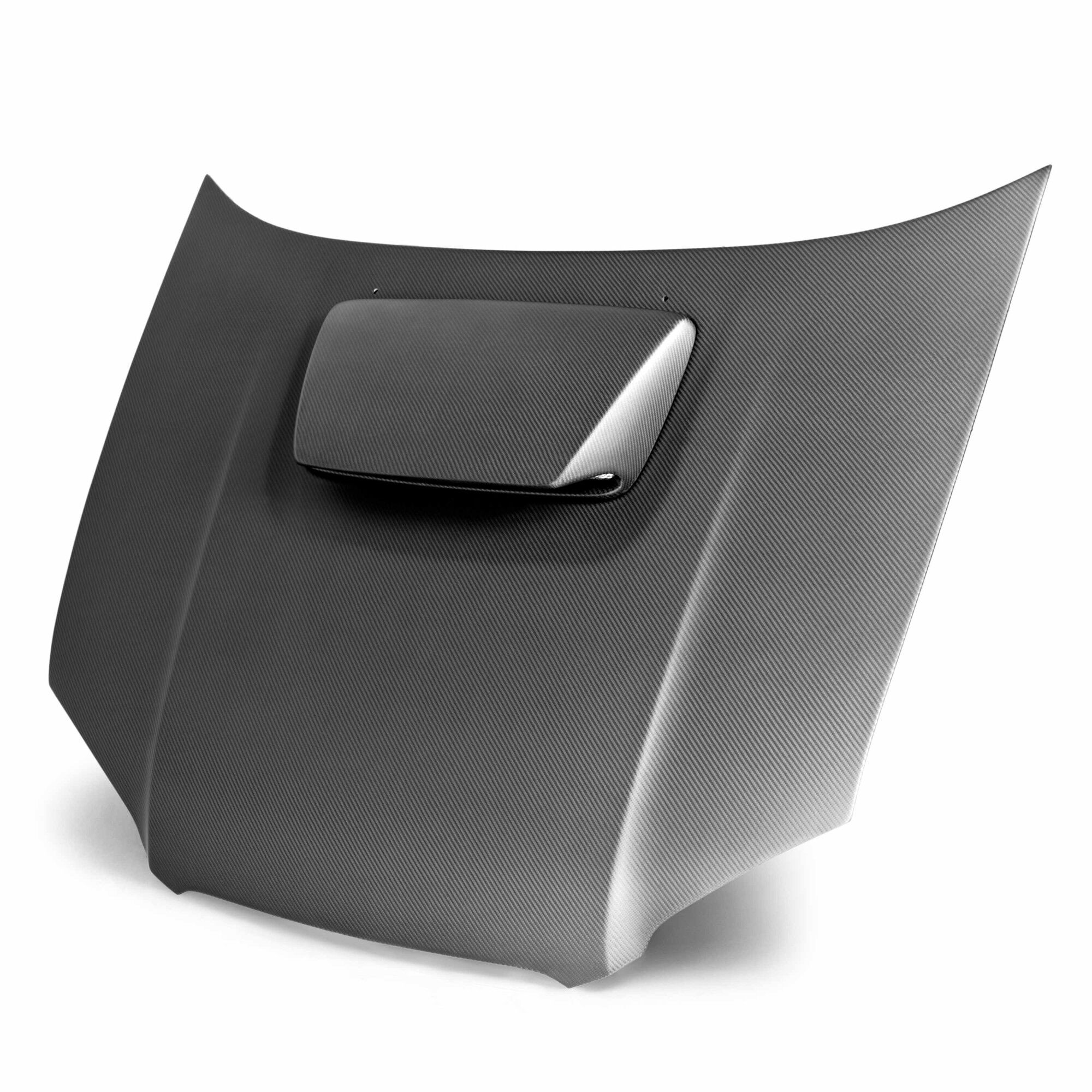 2004-2005 Subaru Impreza Base/WRX/STI OEM Style Dry Carbon Hood by Seibon - HD0405SBIMP-OE-DRY
