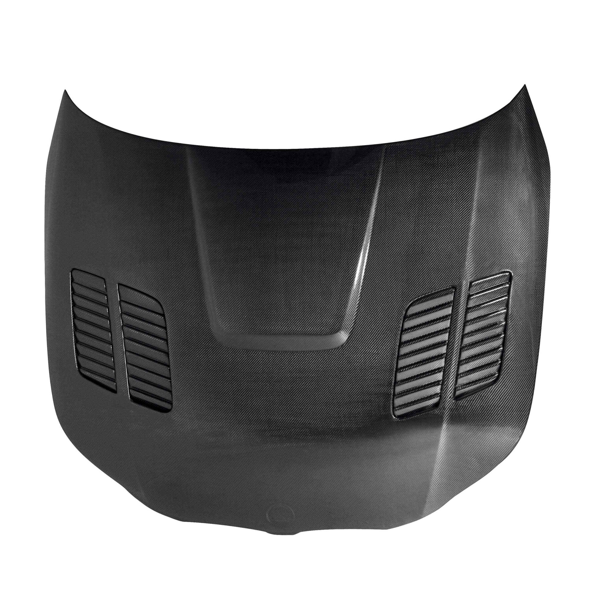 2004-2010 BMW 5-Series E60 GTR Style Carbon Fiber Hood by Seibon - HD0407BMWE60-GTR