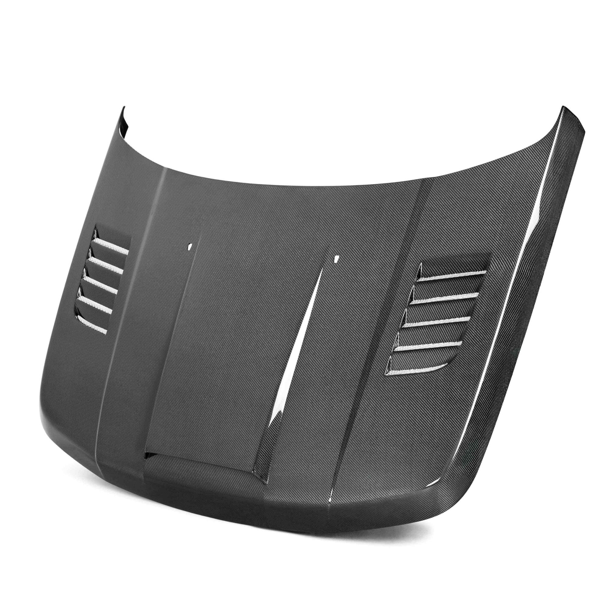 2006-2013 Land Rover Range Rover Sport L320 TM Style Carbon Fiber Hood by Seibon - HD0512LRRRS-TM