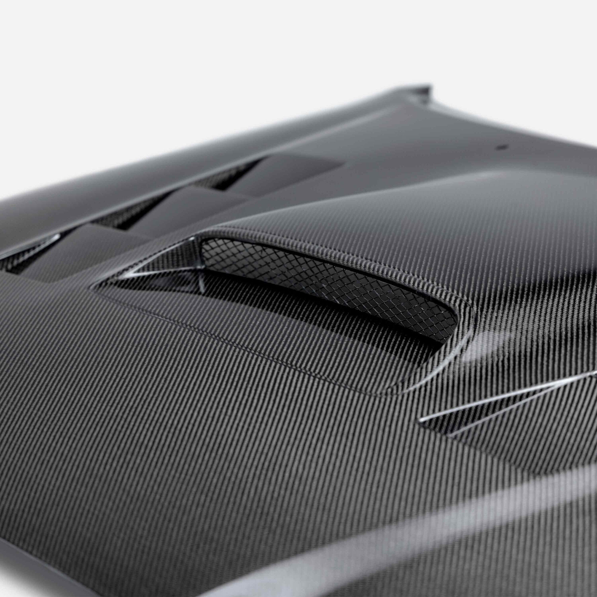 2005-2011 Toyota Tacoma TS Style Carbon Fiber Hood by Seibon