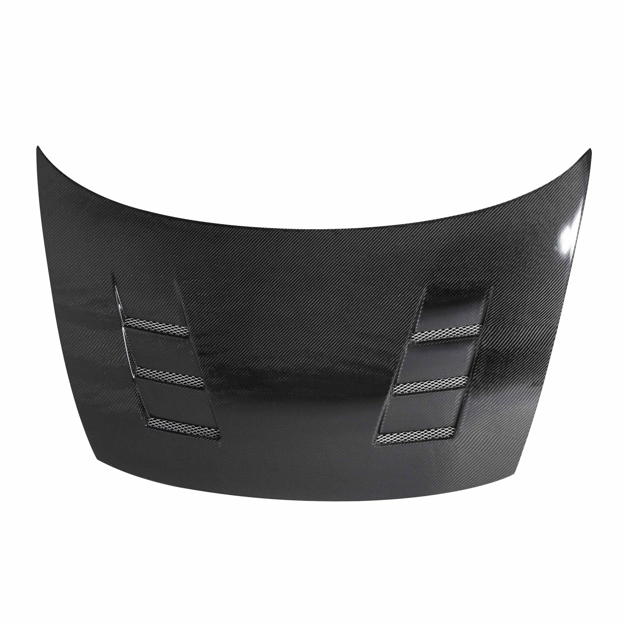 2006-2011 Honda Civic 2DR TS Style Carbon Fiber Hood by Seibon - HD0607HDCV2D-TS