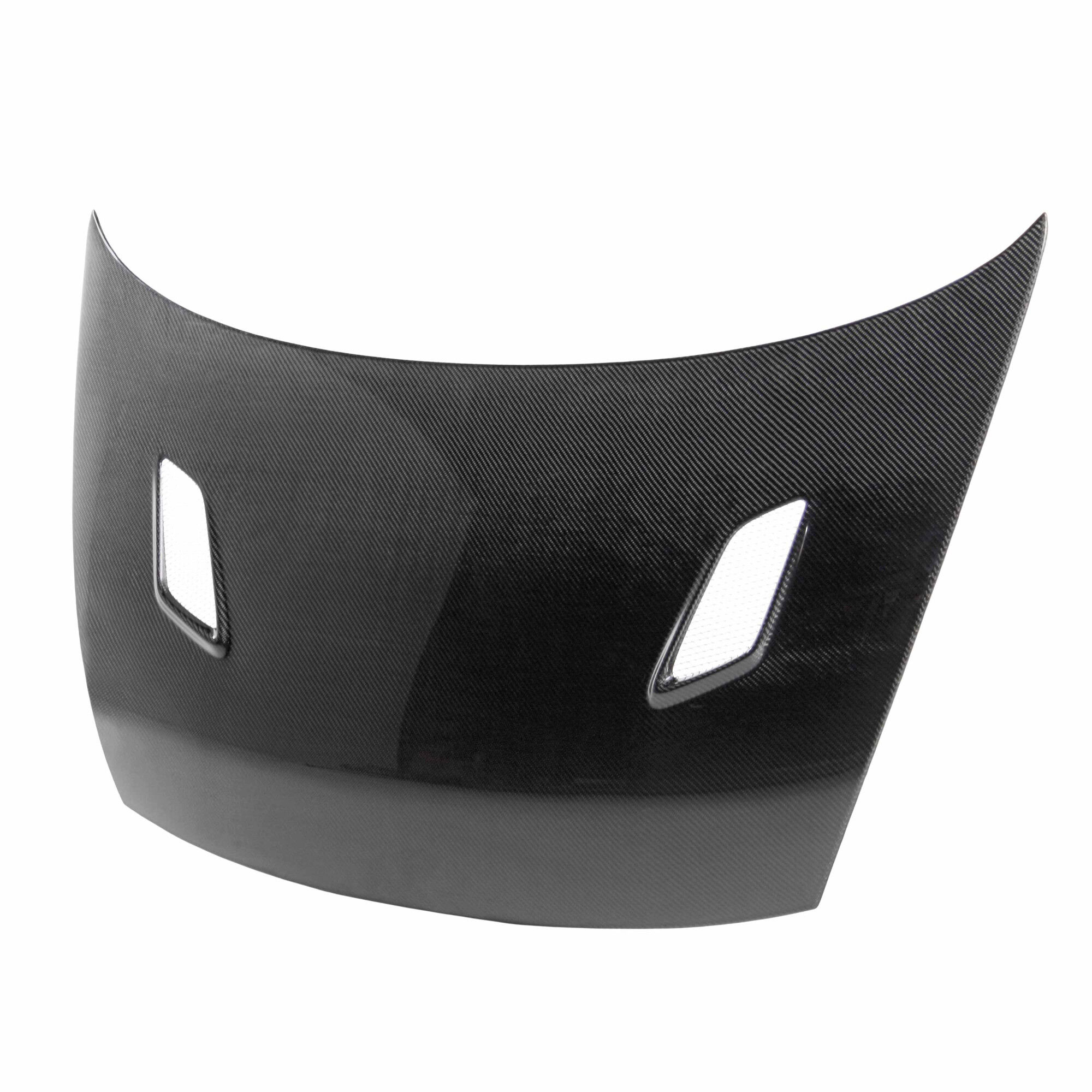 2006-2011 Honda Civic 4DR MG Style Carbon Fiber Hood by Seibon - HD0607HDCV4D-MG