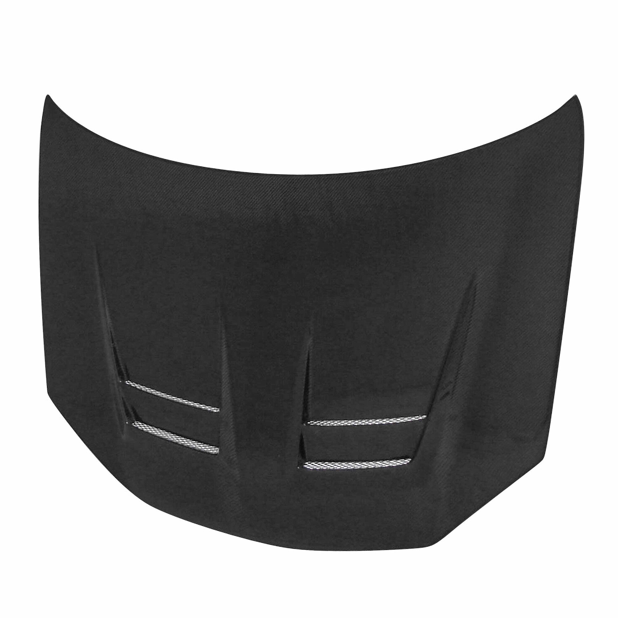 2006-2009 Volkswagen GTI DV Style Carbon Fiber Hood (Shaved) by Seibon - HD0607VWGTIB-DV