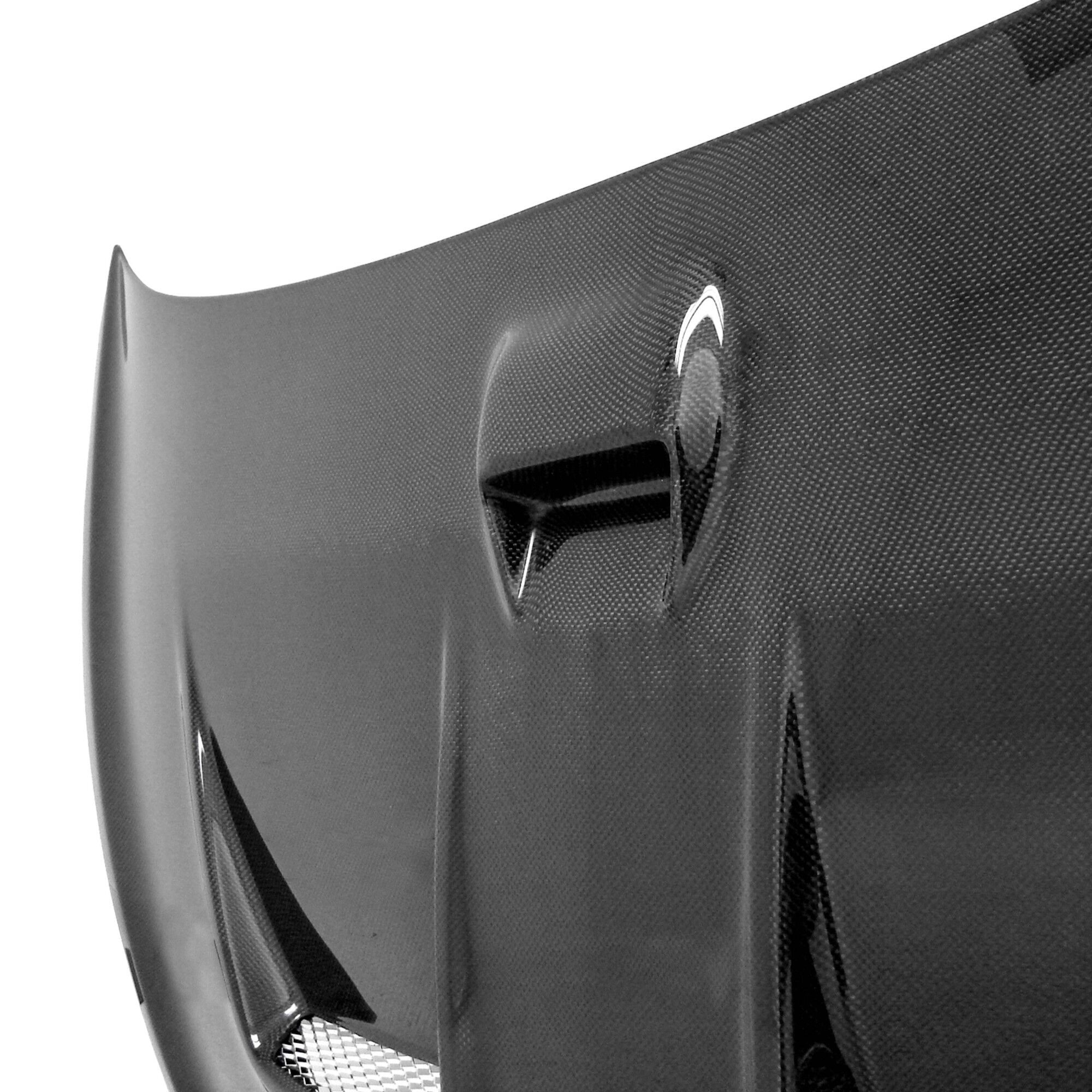 2003-2008 Honda Jazz JDM MG Style Carbon Fiber Hood by Seibon