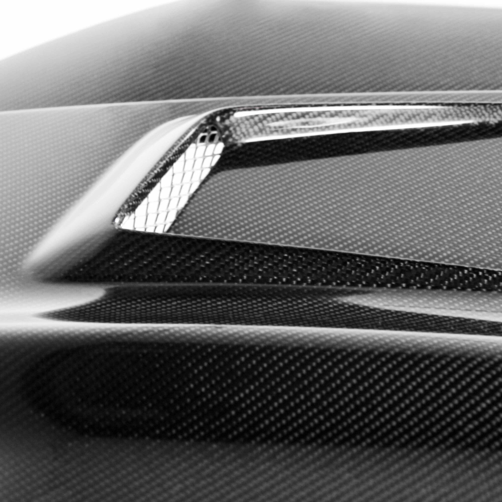 2008-2011 Mercedes Benz C-Class C63 AMG GT Style Carbon Fiber Hood by Seibon